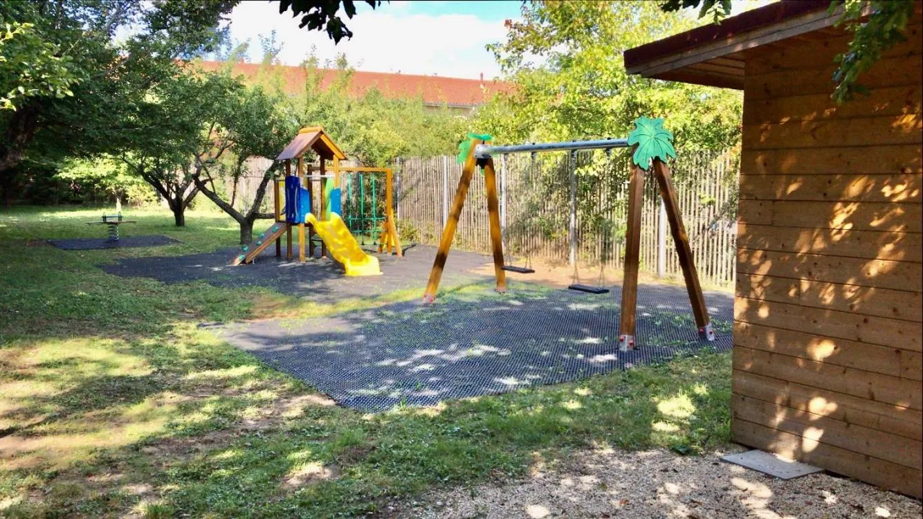 Children play ground in Le Talluy