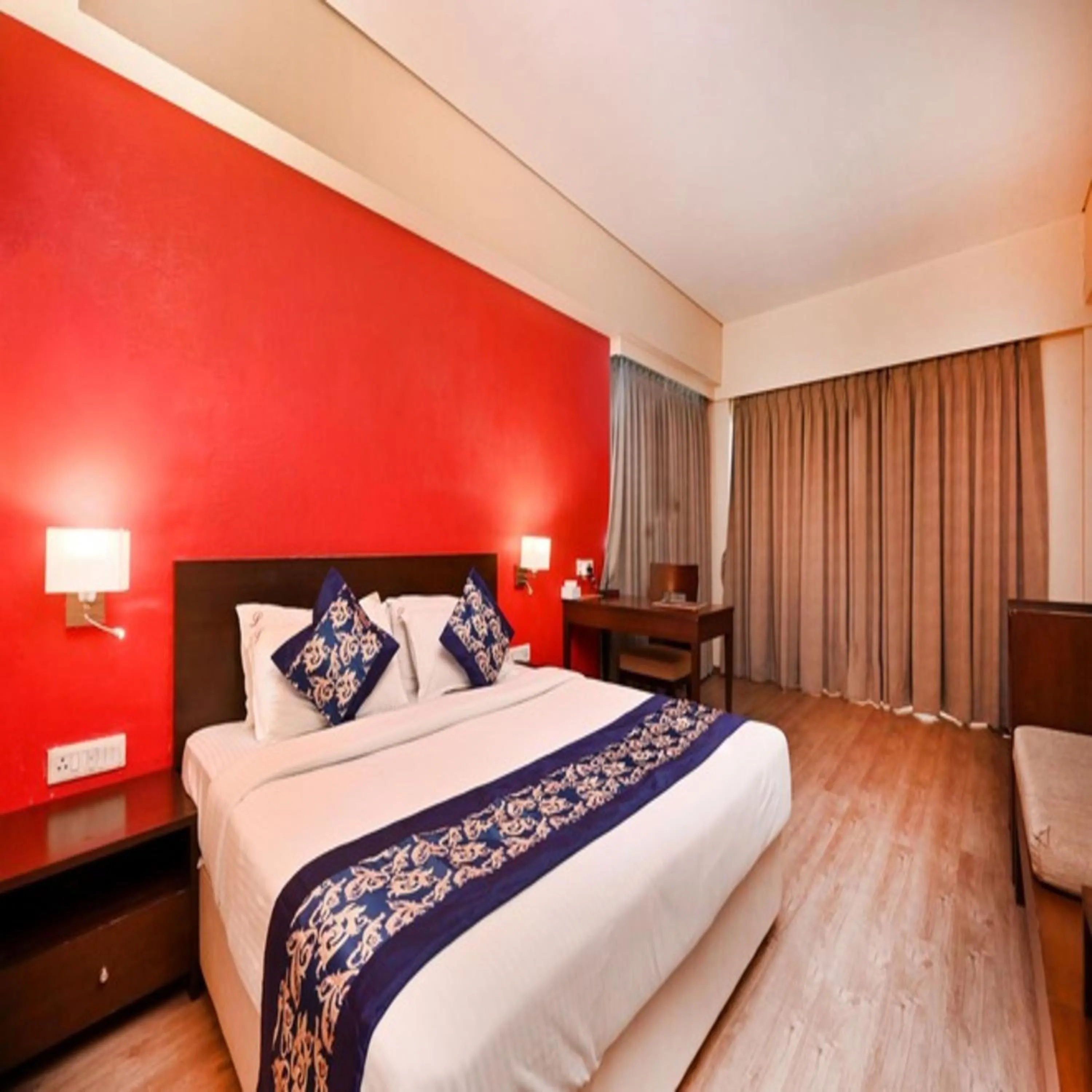 Bed in The Legend Hotel- Santacruz Near Mumbai International Airport