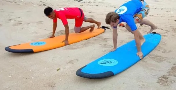 Beach in Ekas Surf Resort & Surf Camp