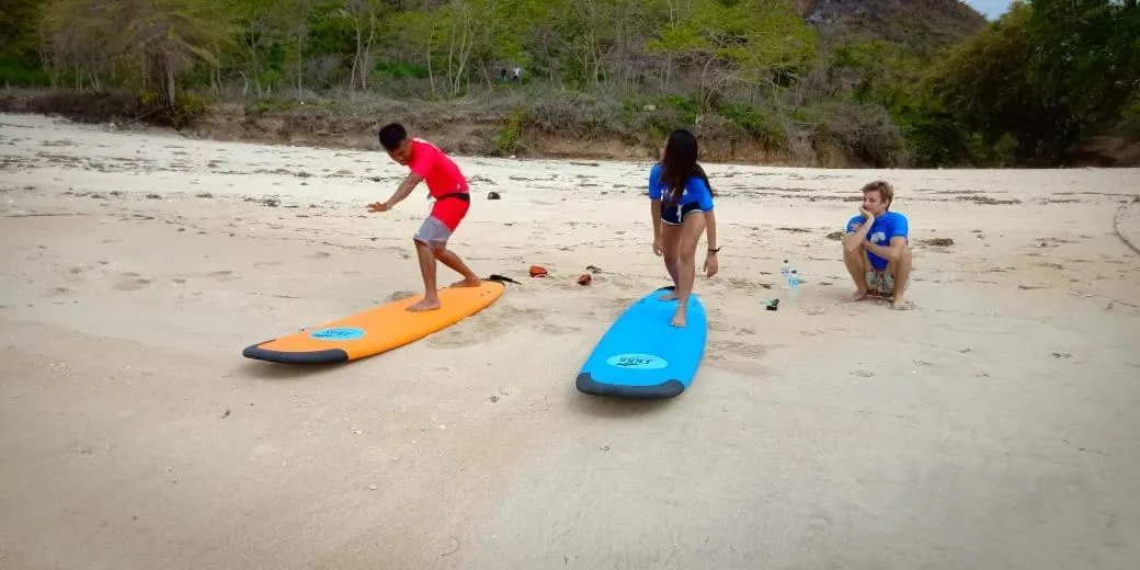 Beach in Ekas Surf Resort & Surf Camp