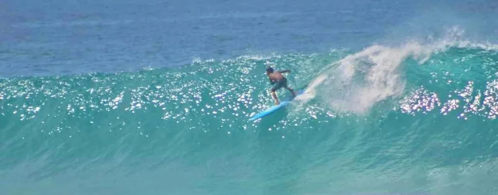 People in Ekas Surf Resort & Surf Camp