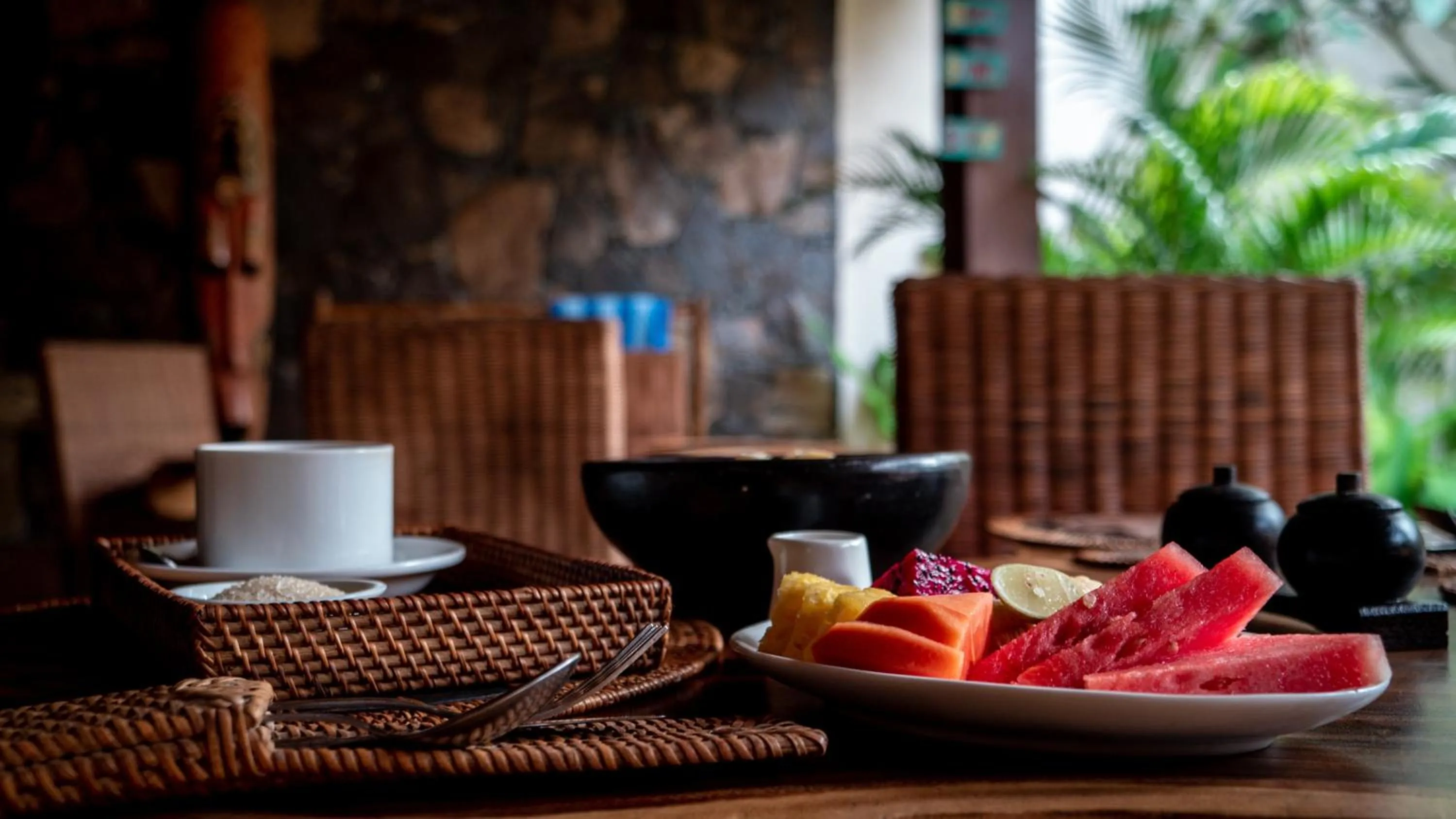 Coffee/tea facilities in Ekas Surf Resort & Surf Camp