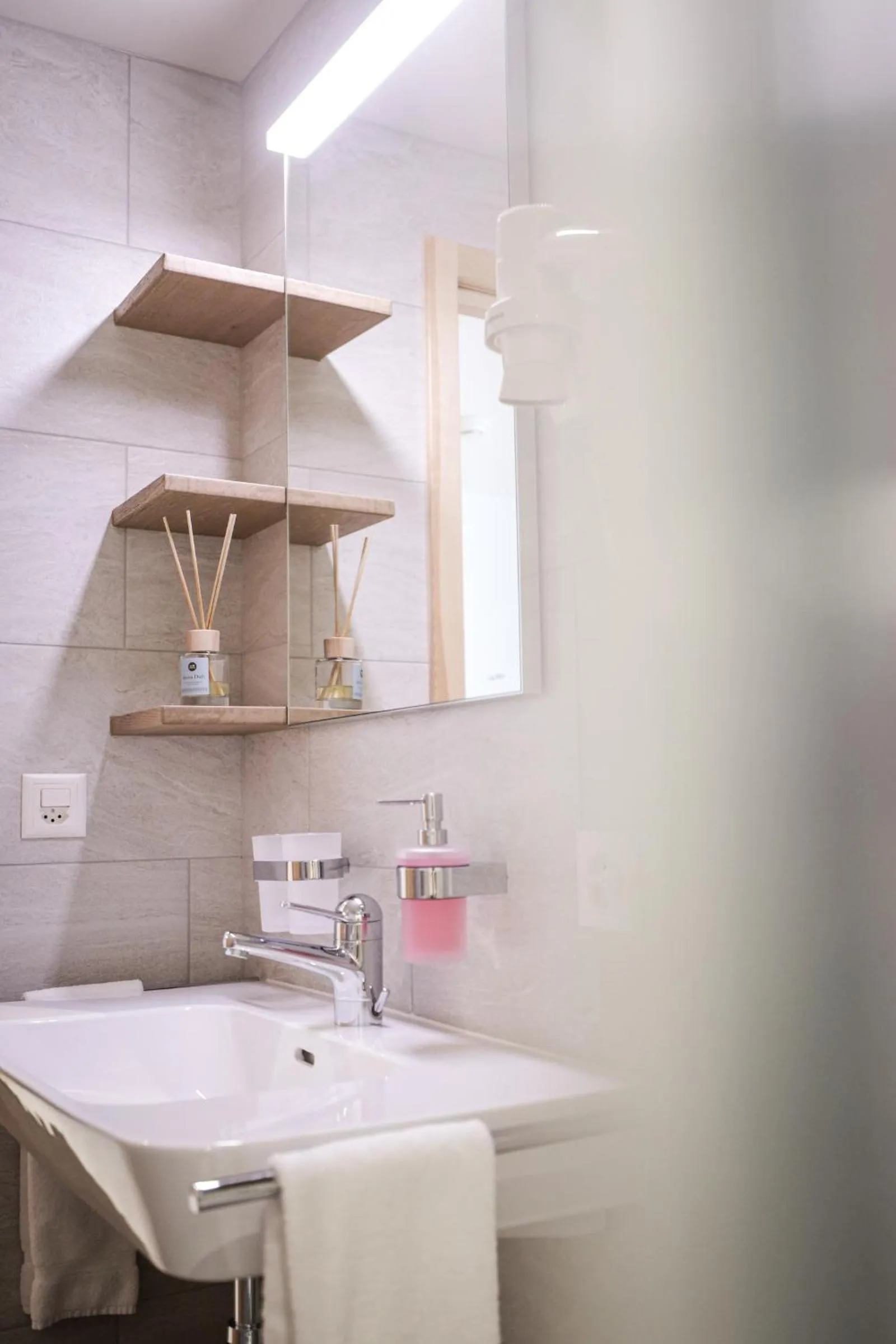 Bathroom in Hotel Sonnenhalde, Arosa