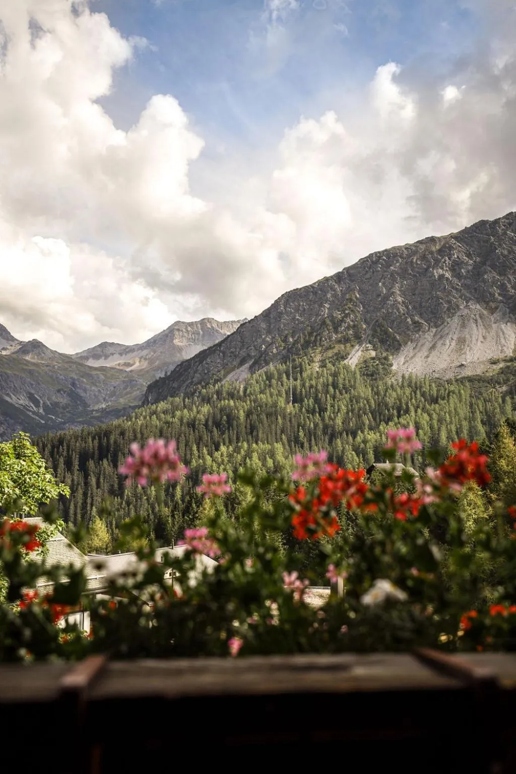 View (from property/room) in Hotel Sonnenhalde, Arosa