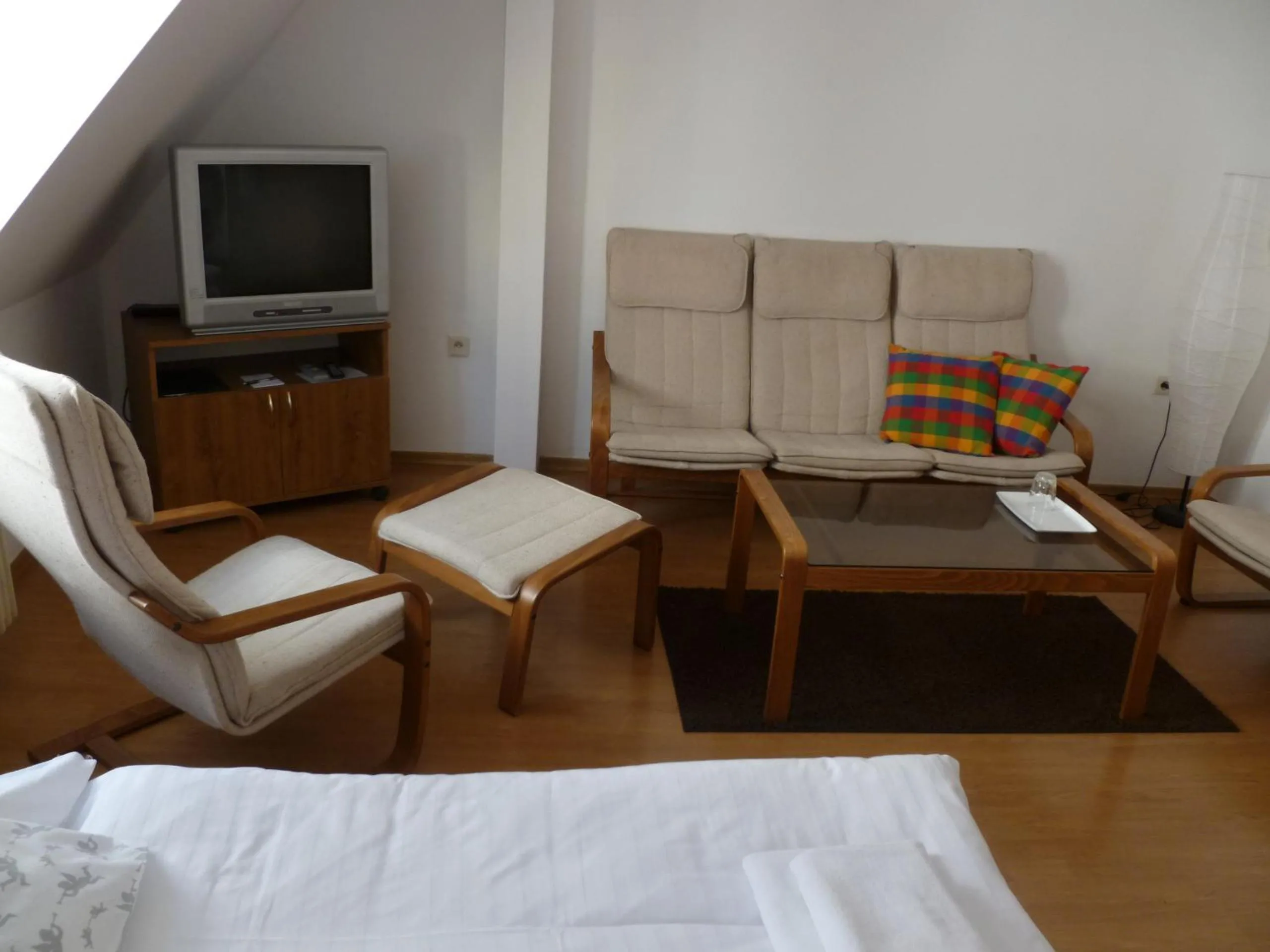 TV and multimedia, Bed in Hotel U Apoštola
