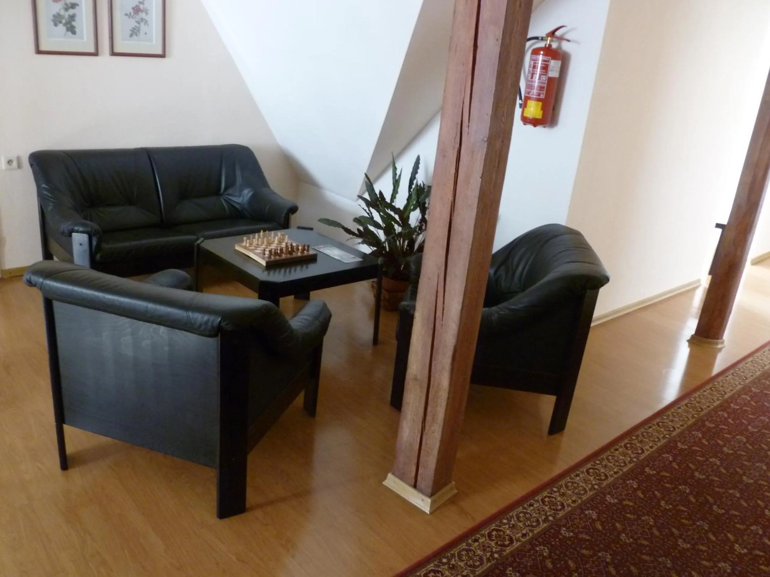 Seating area in Hotel U Apoštola