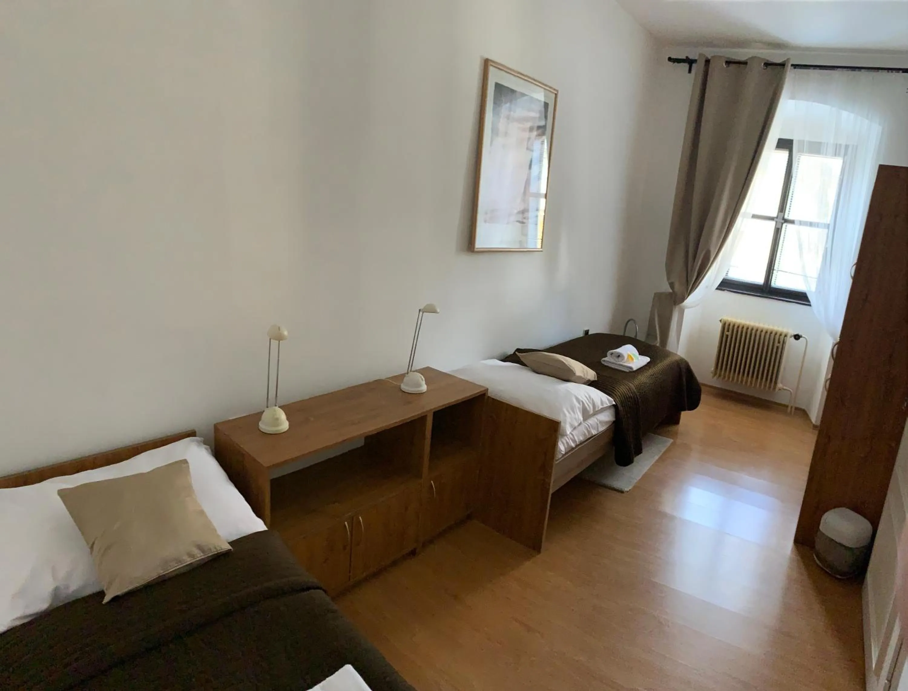 Bed in Hotel U Apoštola