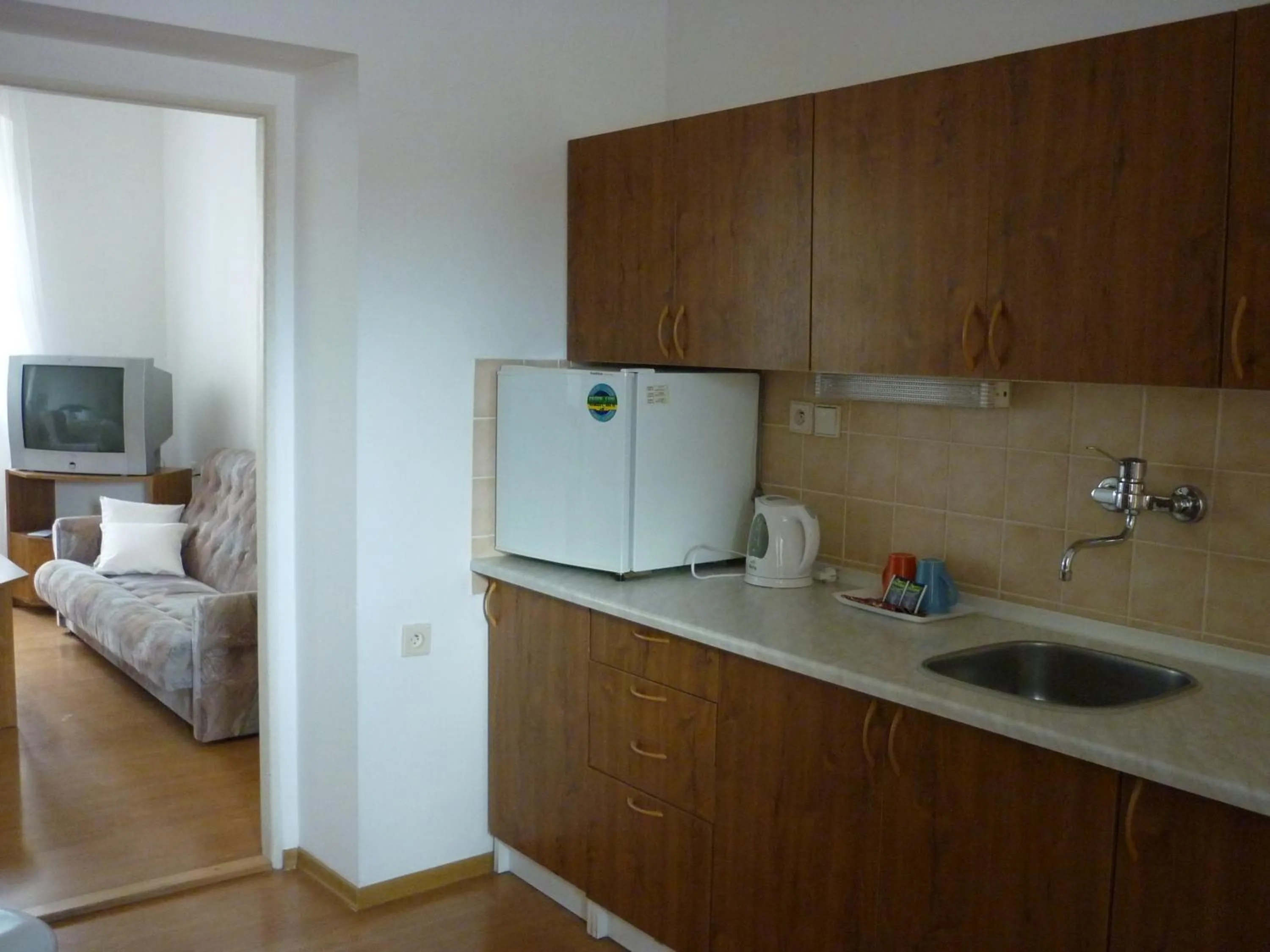 Kitchen or kitchenette in Hotel U Apoštola