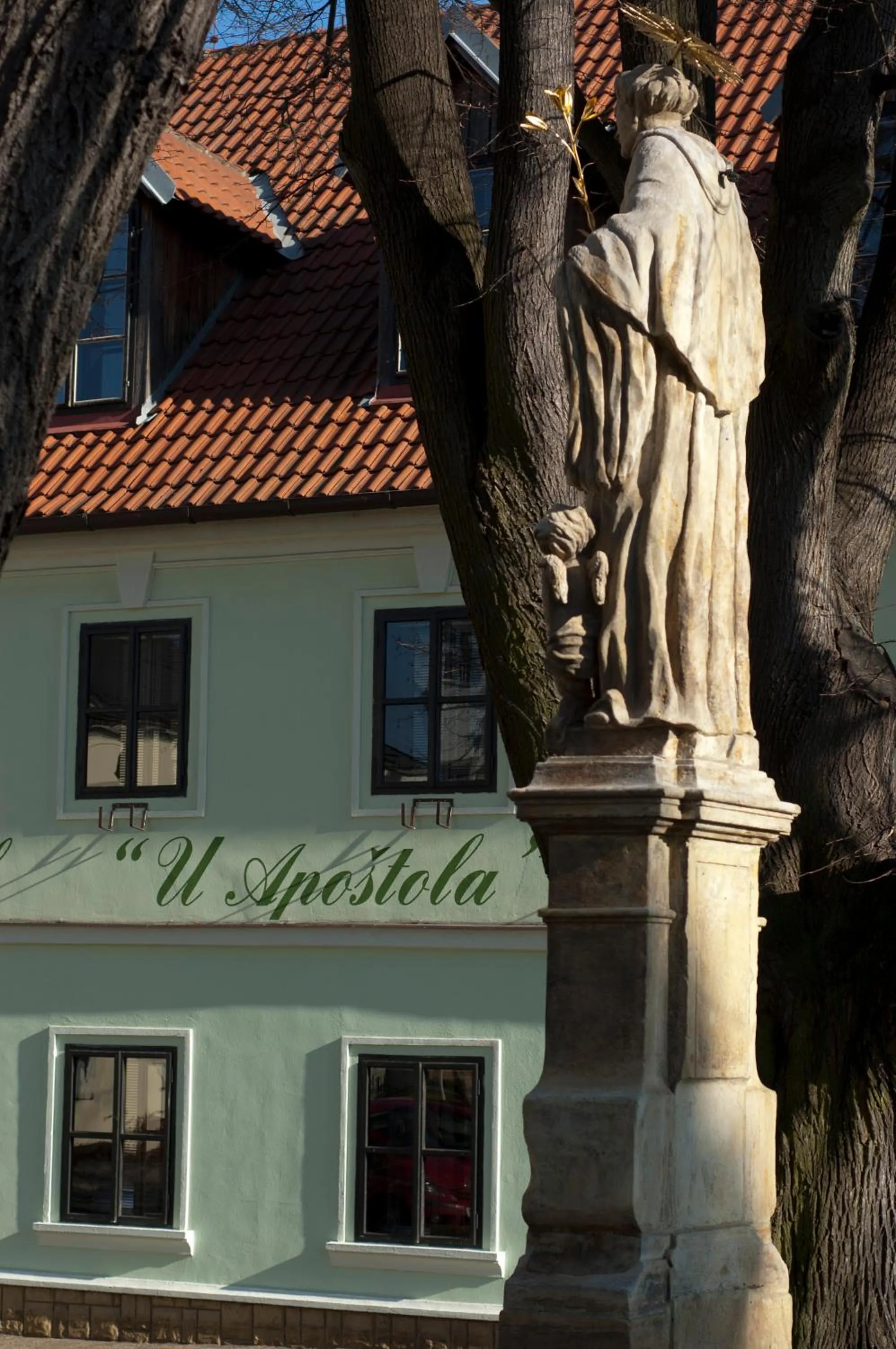 Facade/entrance in Hotel U Apoštola