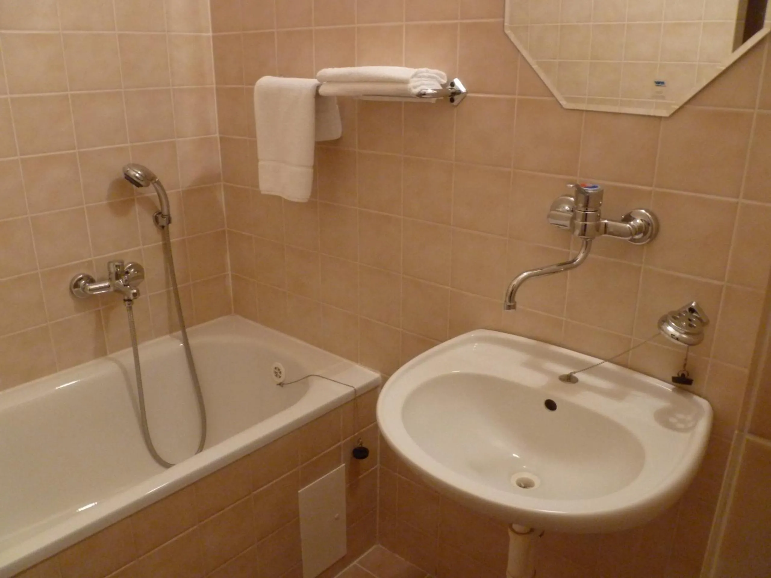 Bathroom in Hotel U Apoštola