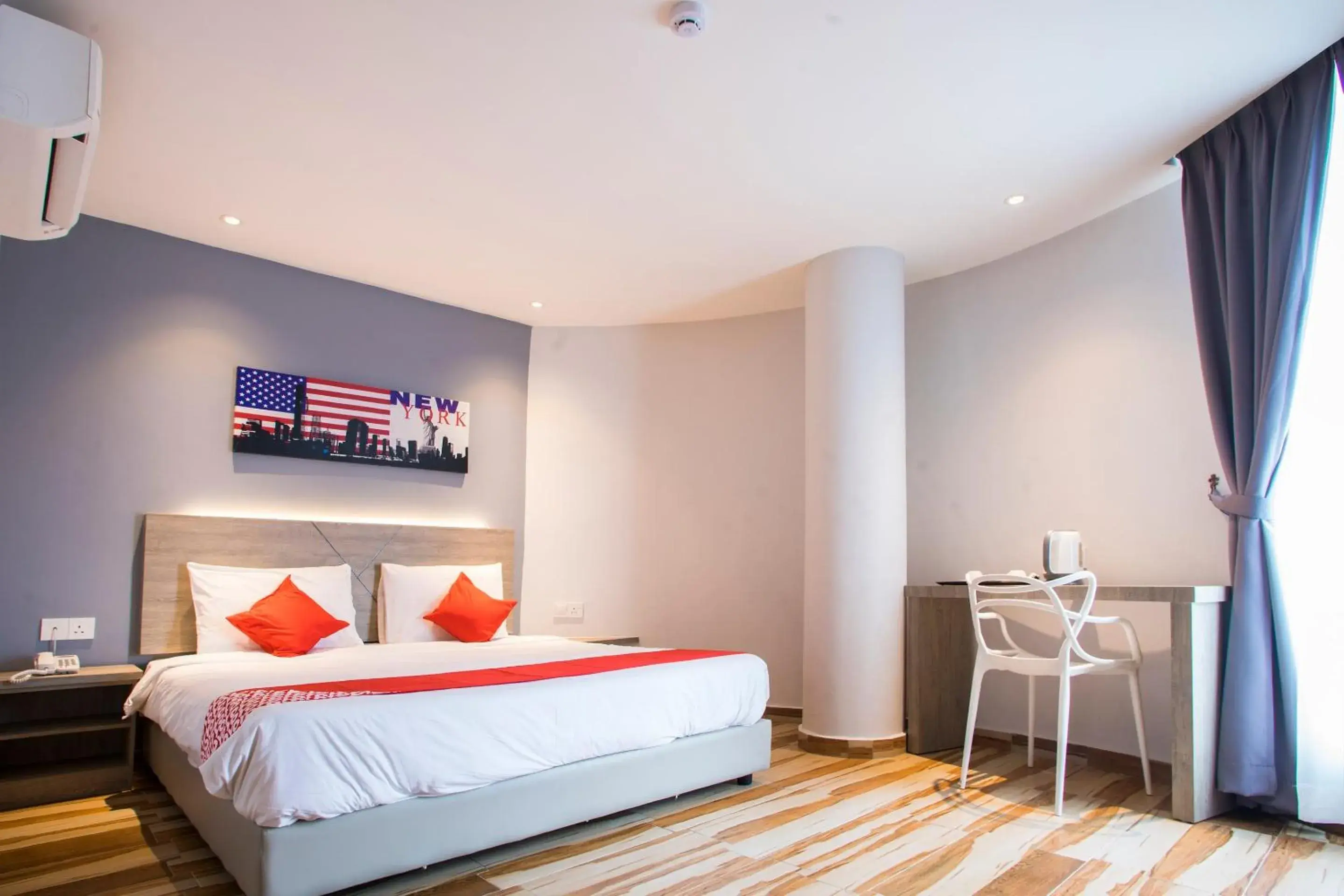 Bedroom, Bed in Hotel O Gs Hotels Near Strand Mall Bedroom, Bed in Hotel O Gs Hotels Near Strand Mall