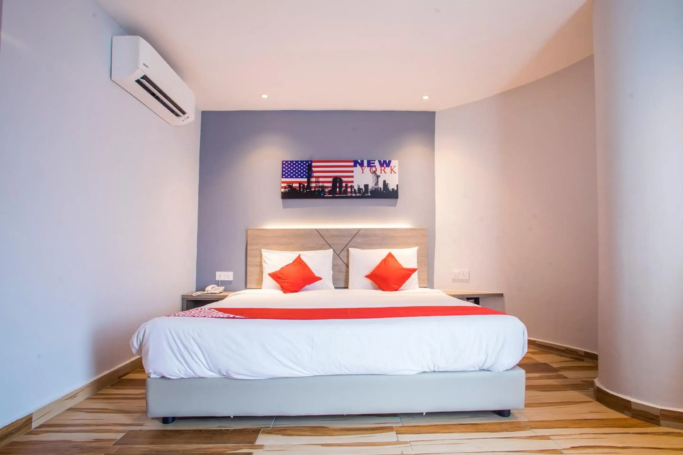 Bedroom, Bed in Hotel O Gs Hotels Near Strand Mall Bedroom, Bed in Hotel O Gs Hotels Near Strand Mall