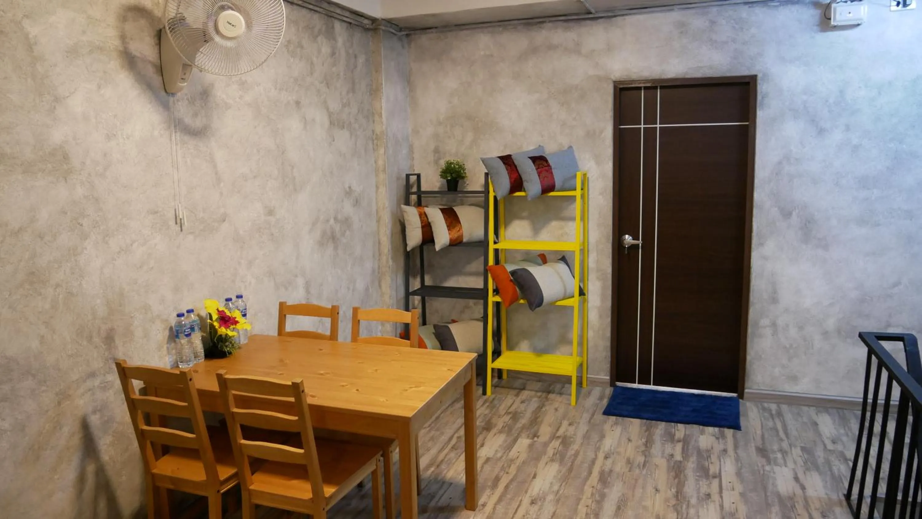 Dining area in NP House Pratunam