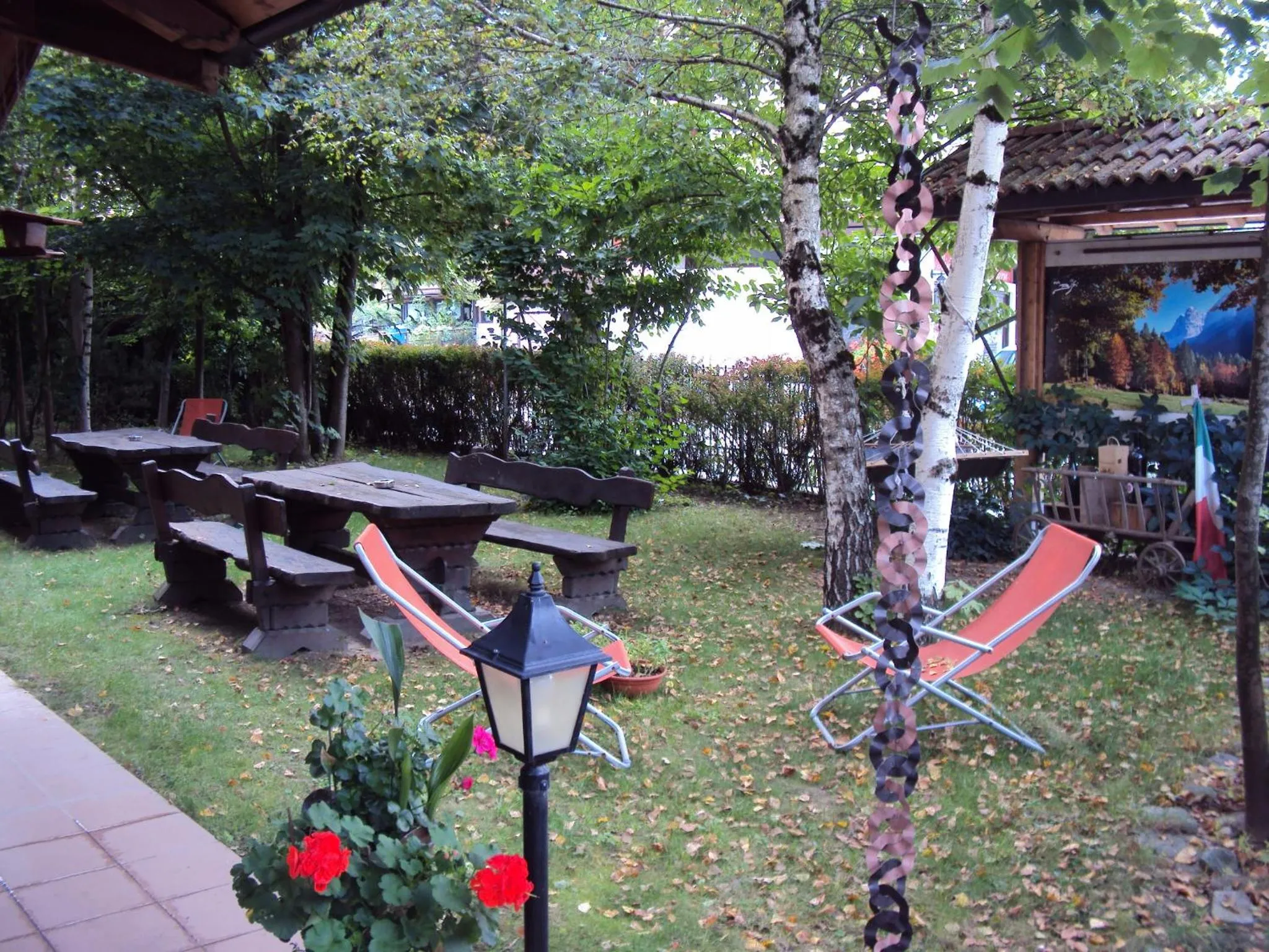 Garden in HOTEL La Locanda