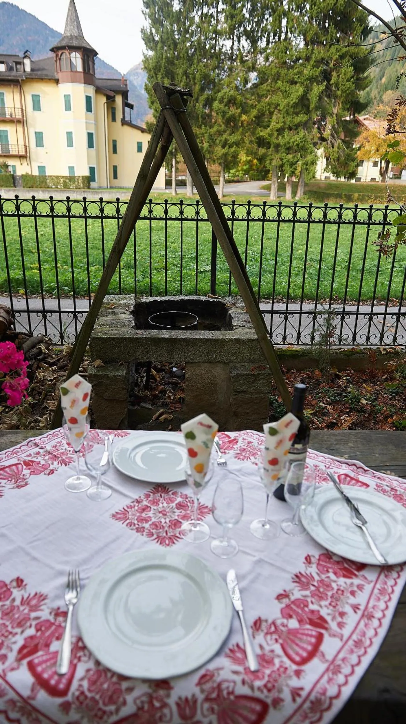 Garden in HOTEL La Locanda