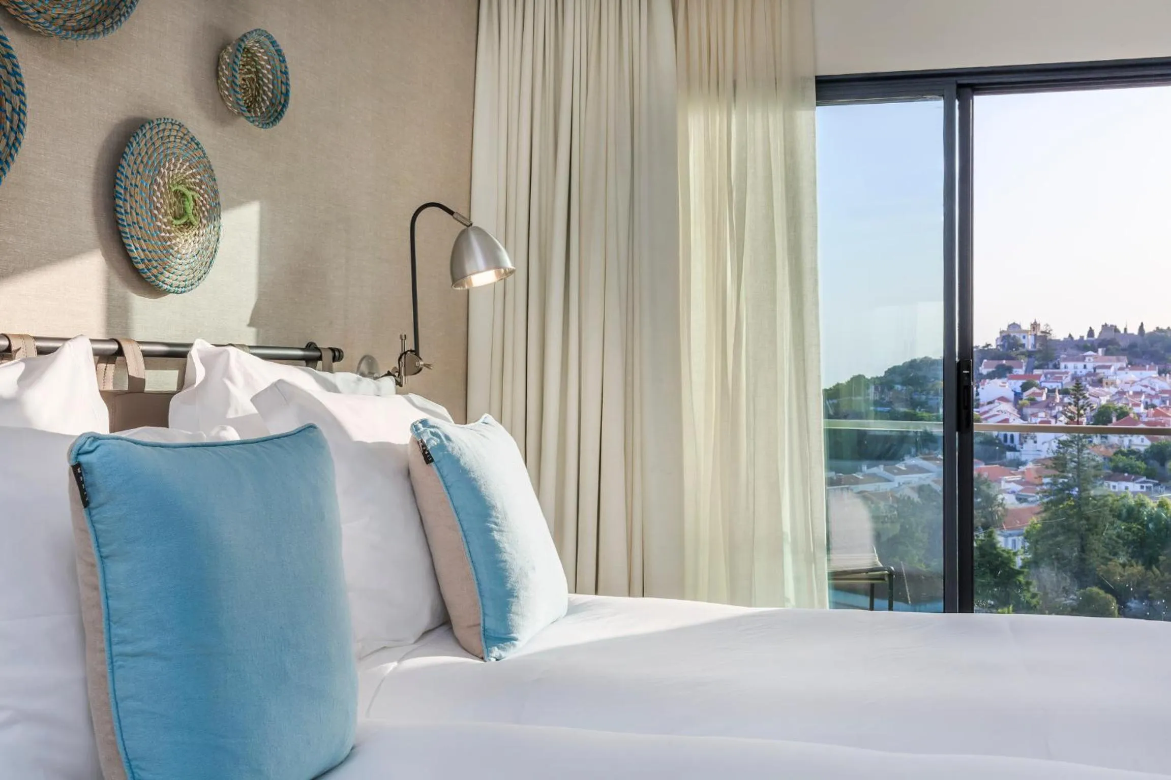 Decorative detail, Bed in Santiago Hotel