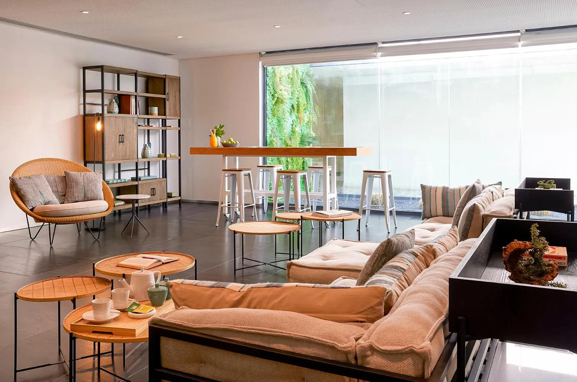 Living room in Santiago Hotel