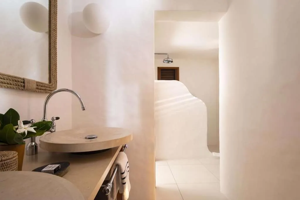 Bathroom in Hotel Manapany