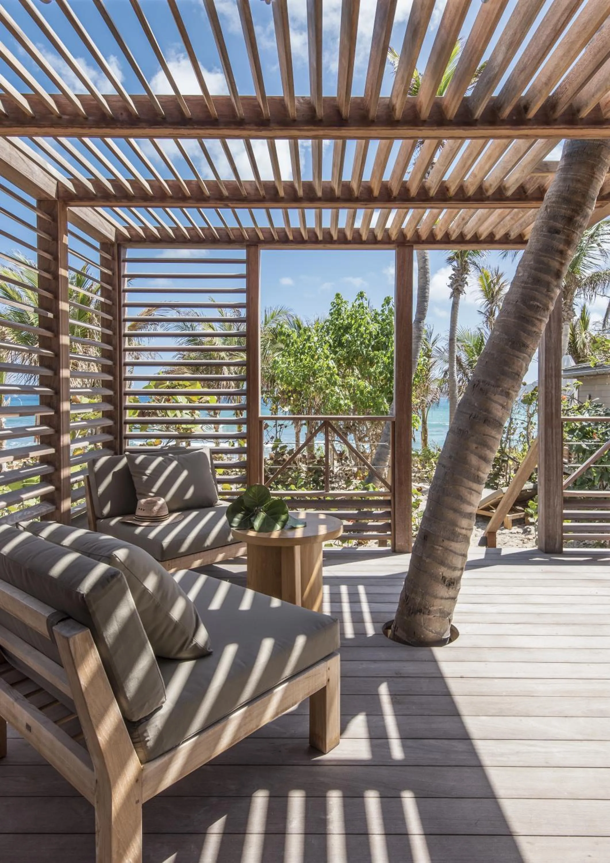 Balcony/Terrace in Hotel Manapany
