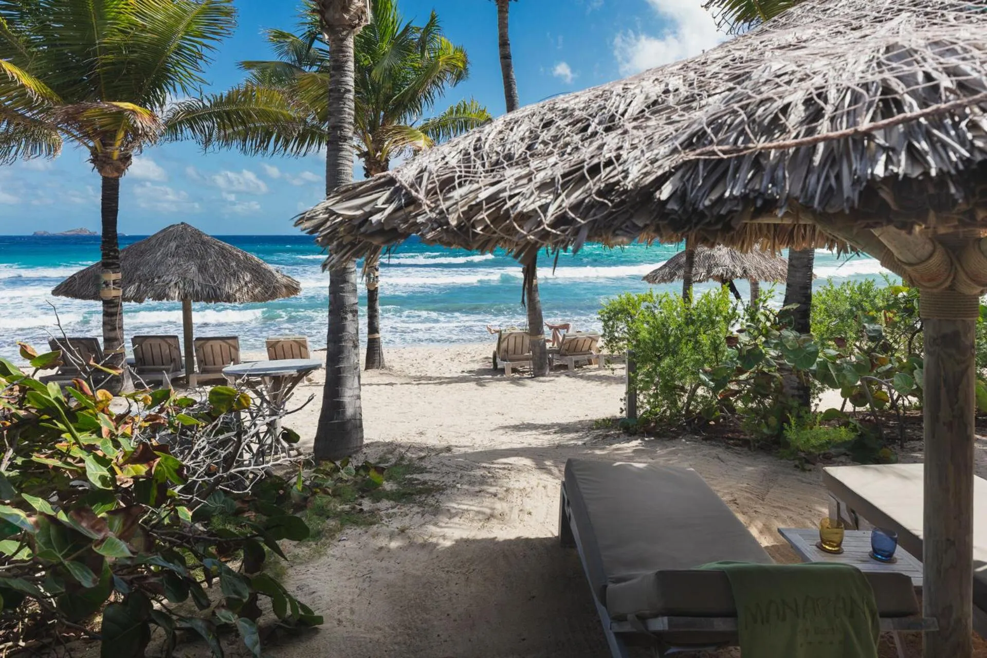 Beach in Hotel Manapany