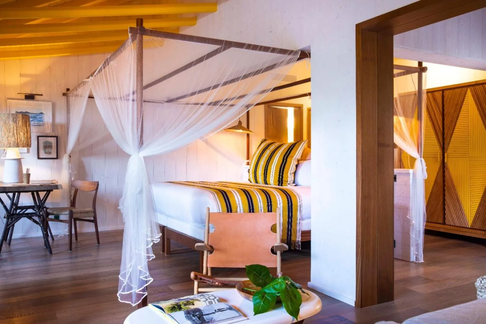 Bed in Hotel Manapany