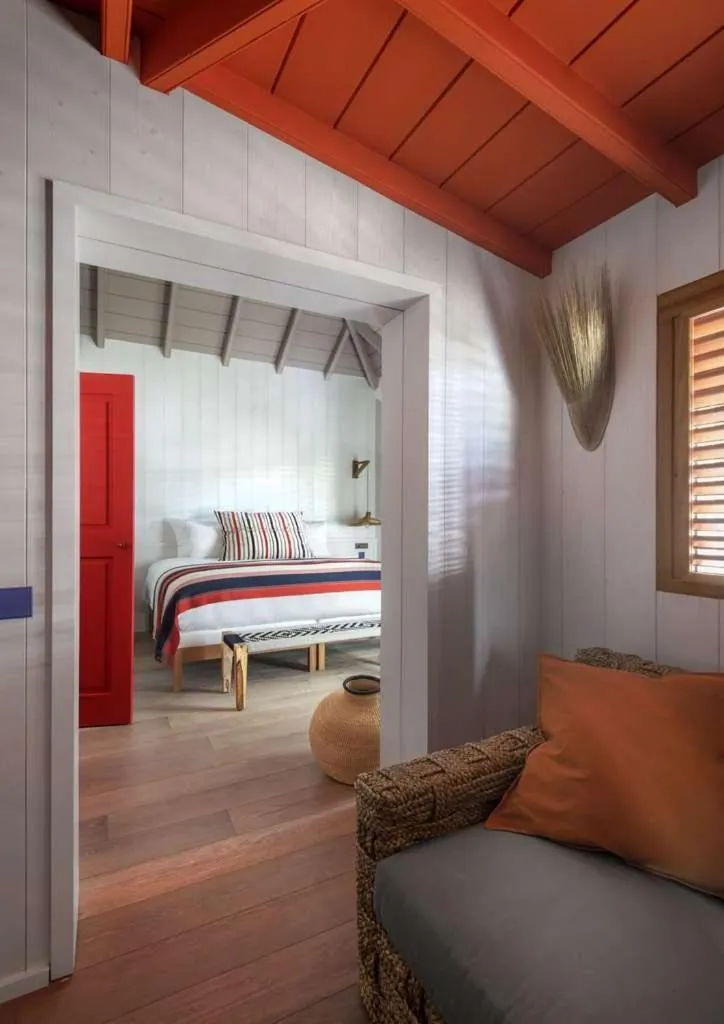 Bed in Hotel Manapany