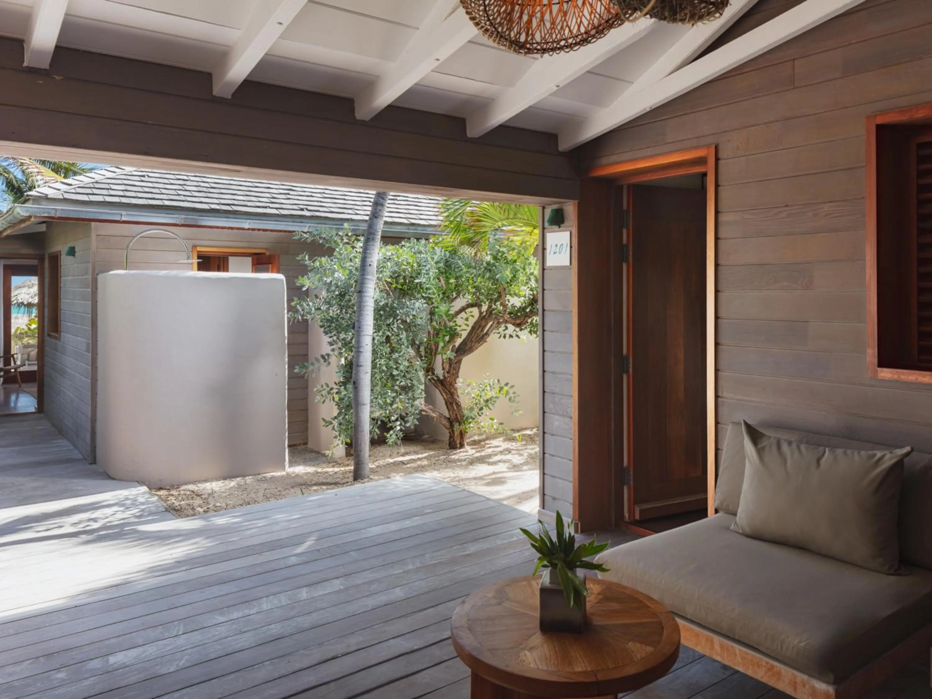 Living room in Hotel Manapany