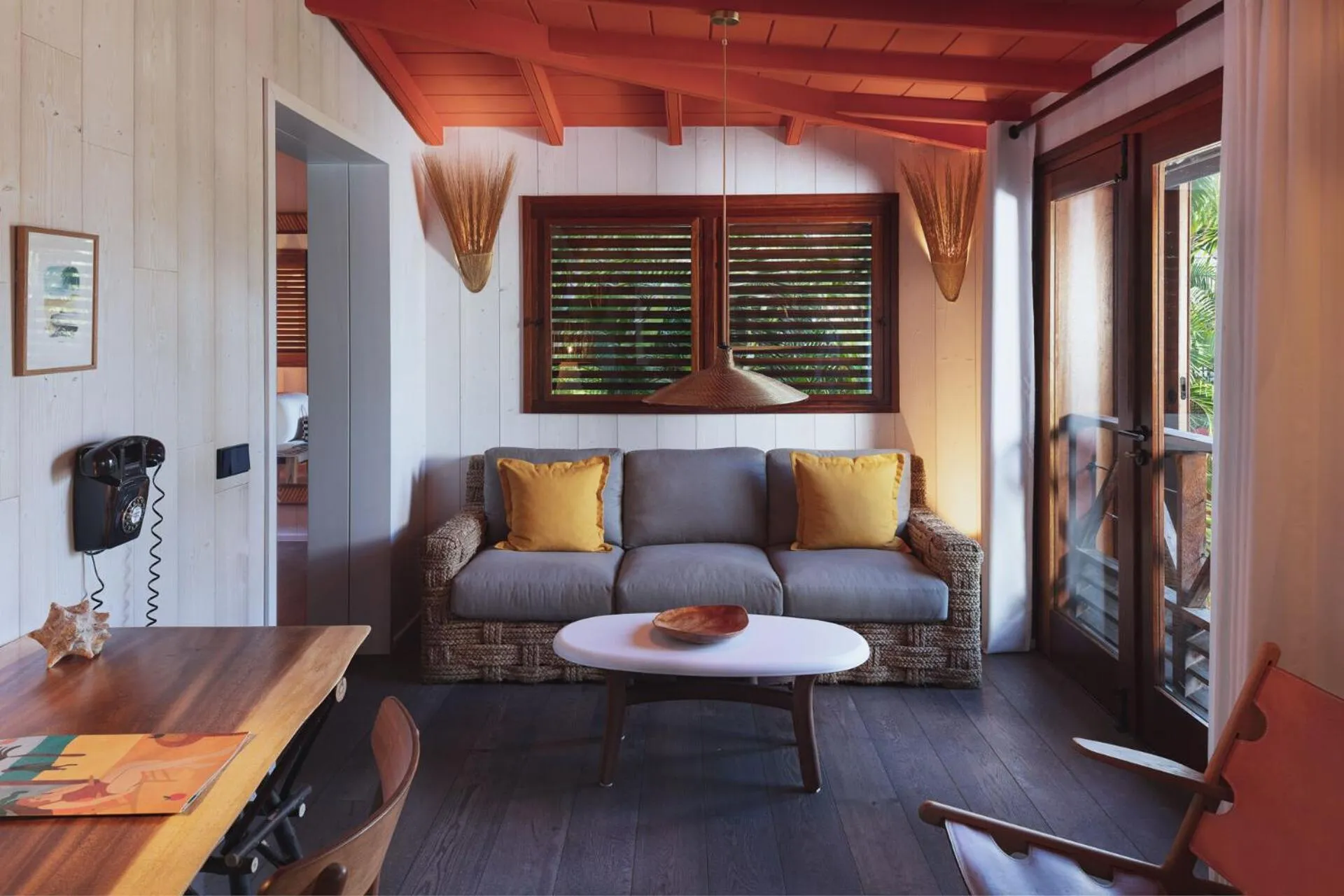 Living room in Hotel Manapany