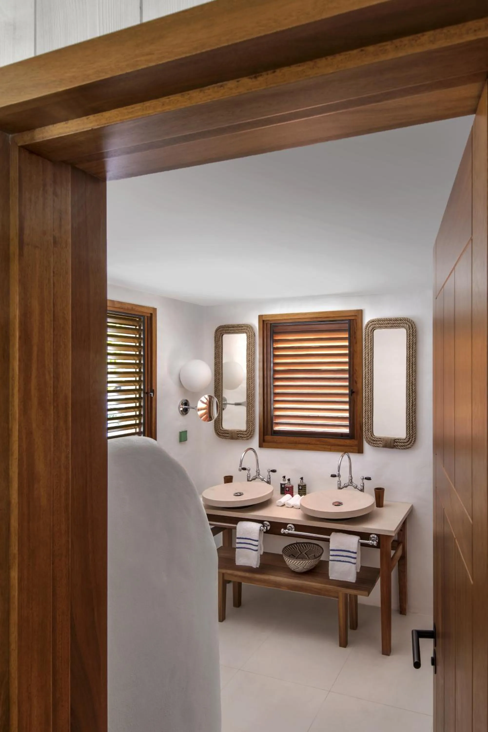 Bathroom in Hotel Manapany