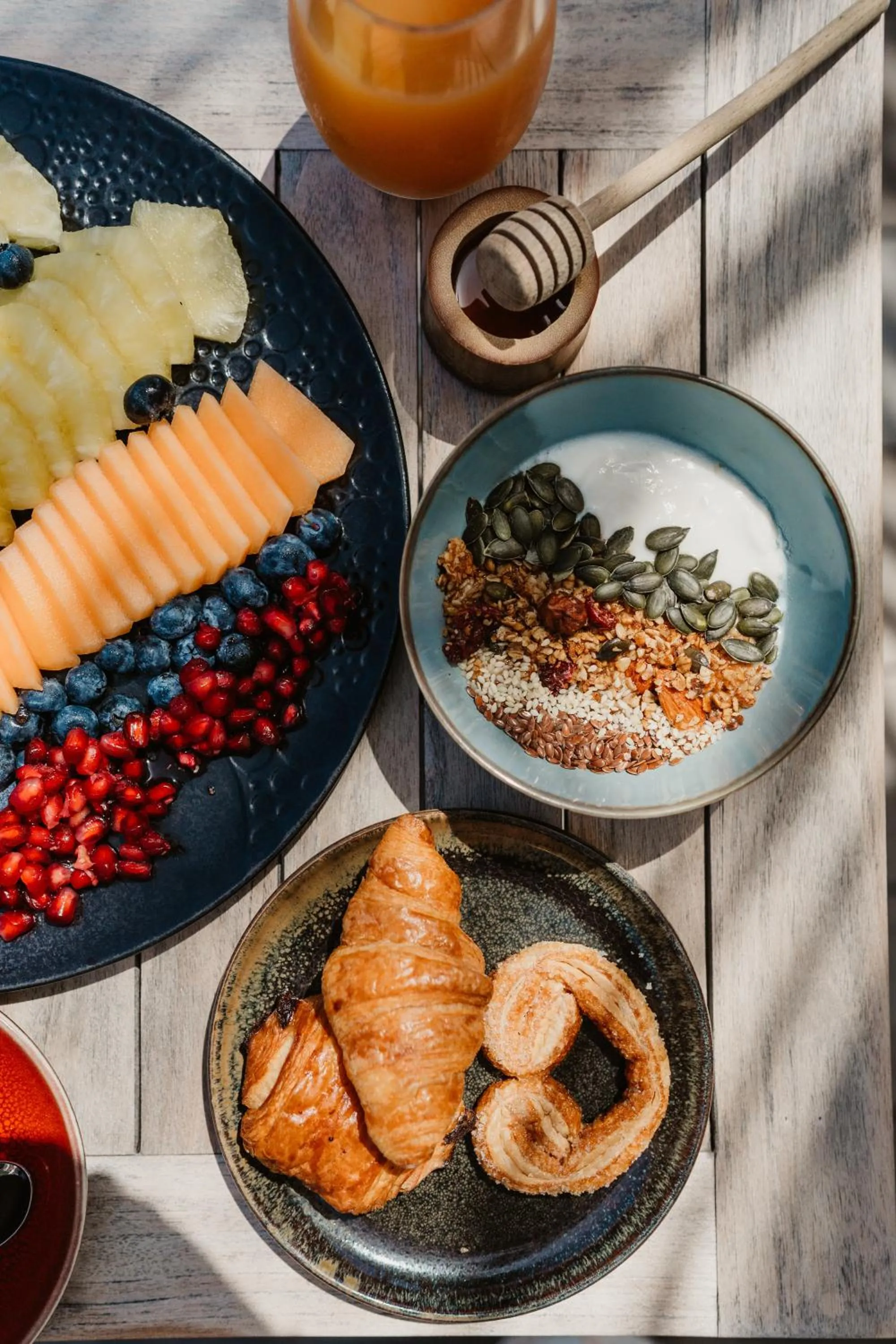 Breakfast in Hotel Manapany