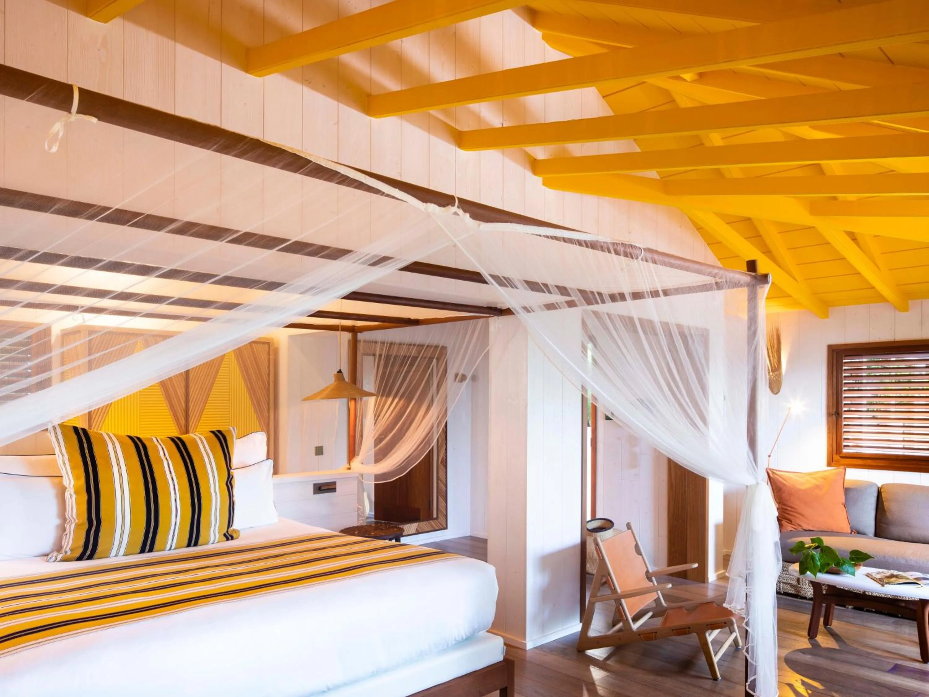 Bed in Hotel Manapany