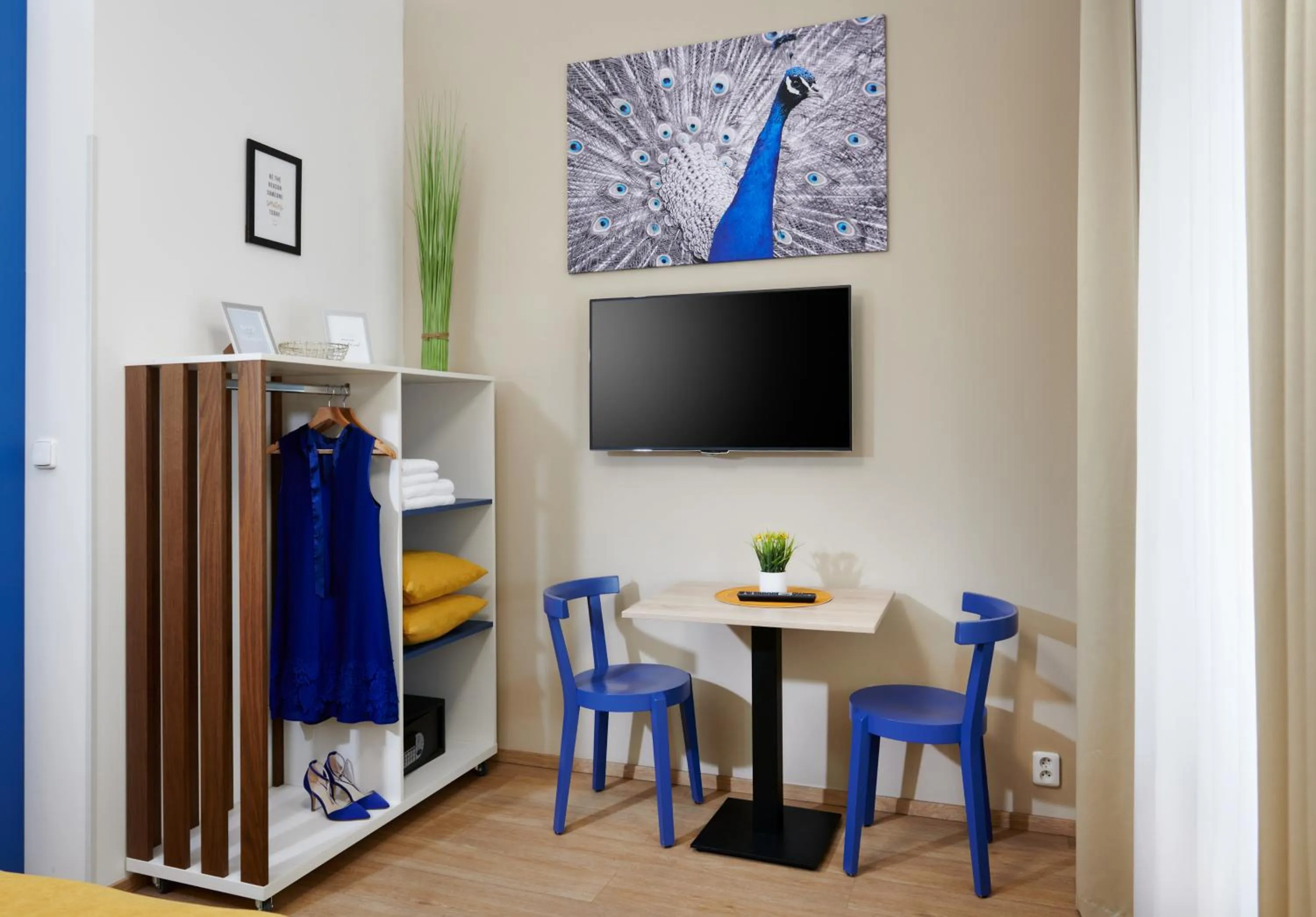 Seating area in City Nest Apartments by Adrez