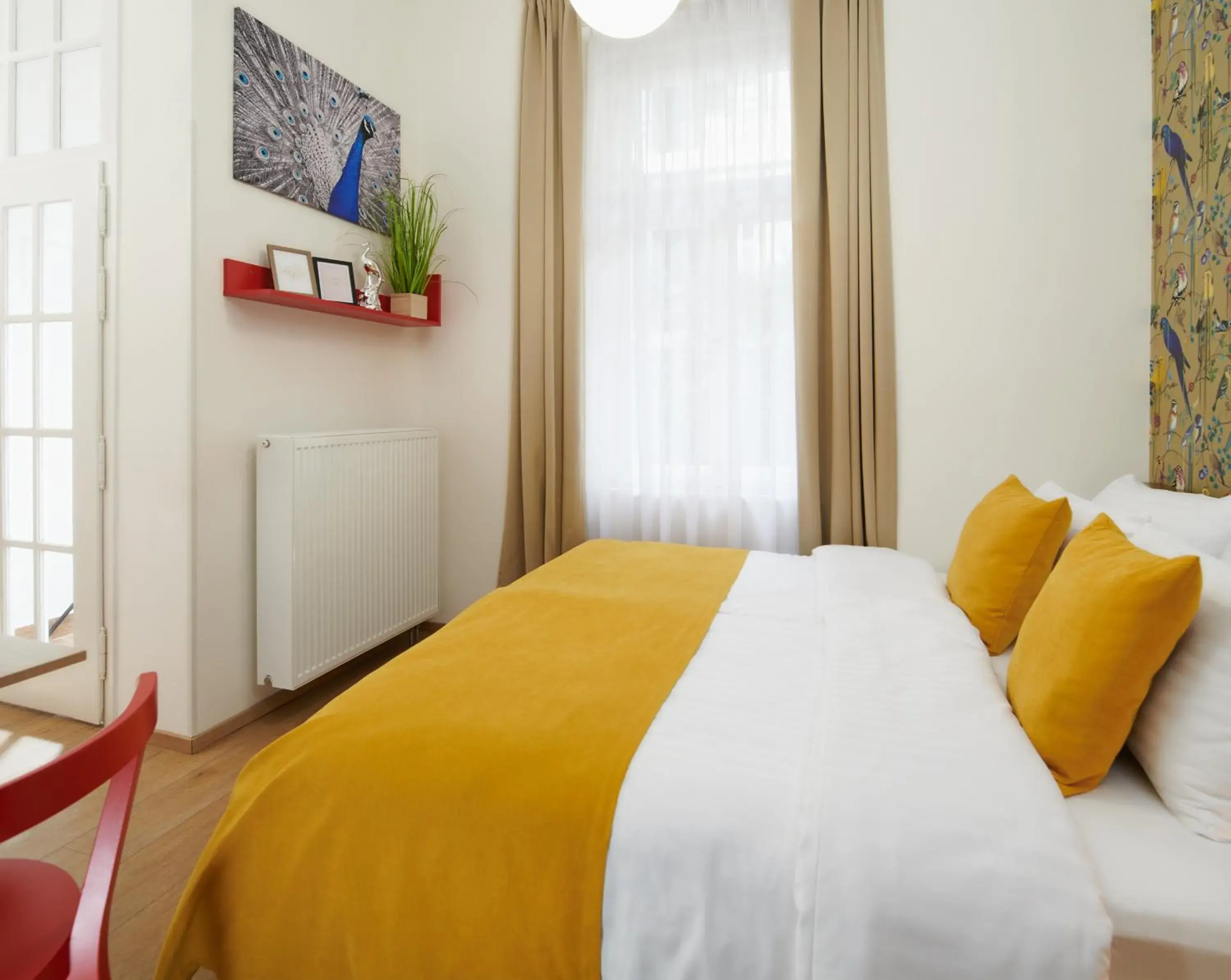 Bedroom, Bed in City Nest Apartments by Adrez Bedroom, Bed in City Nest Apartments by Adrez