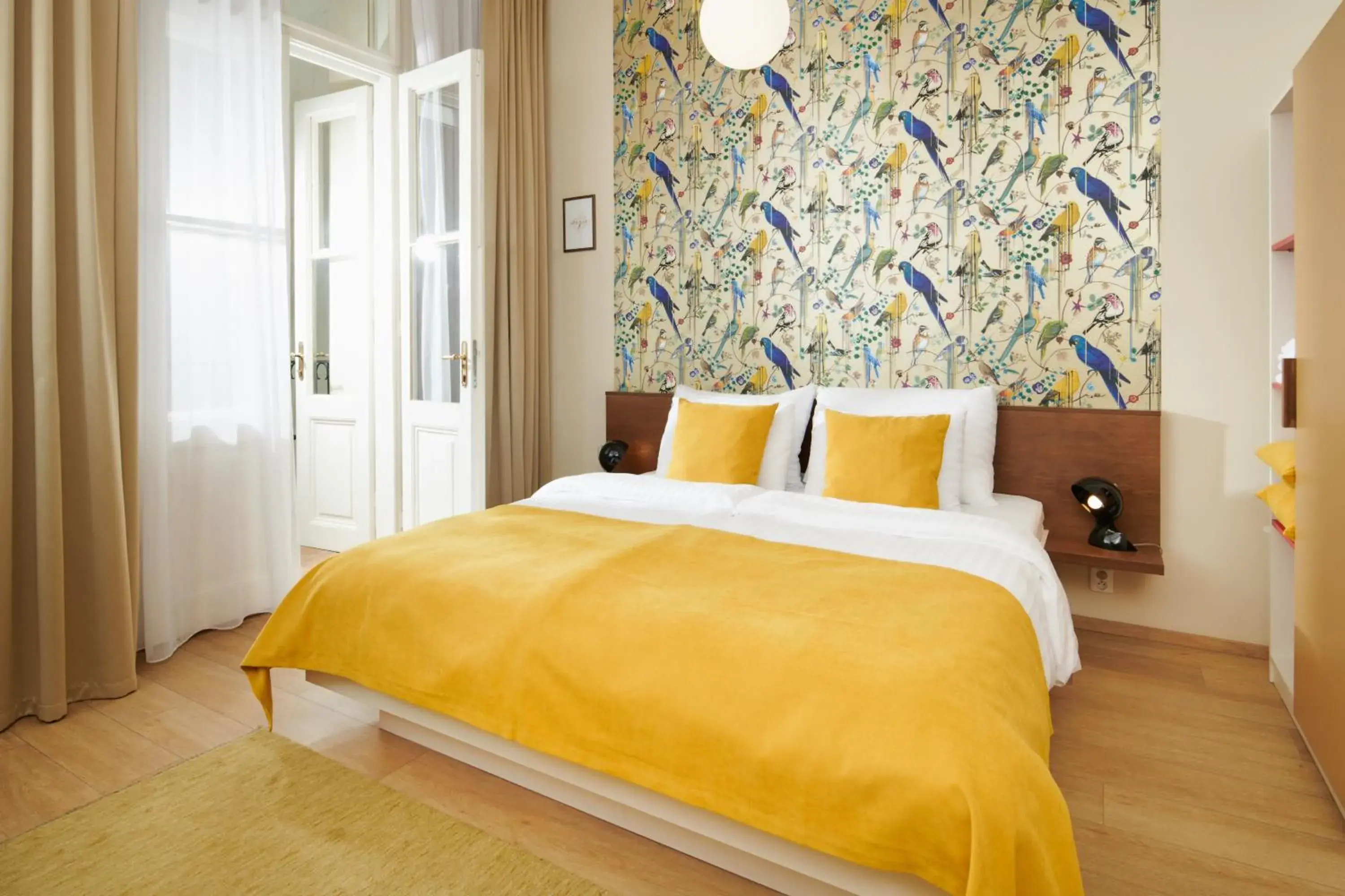 Bedroom, Bed in City Nest Apartments by Adrez Bedroom, Bed in City Nest Apartments by Adrez