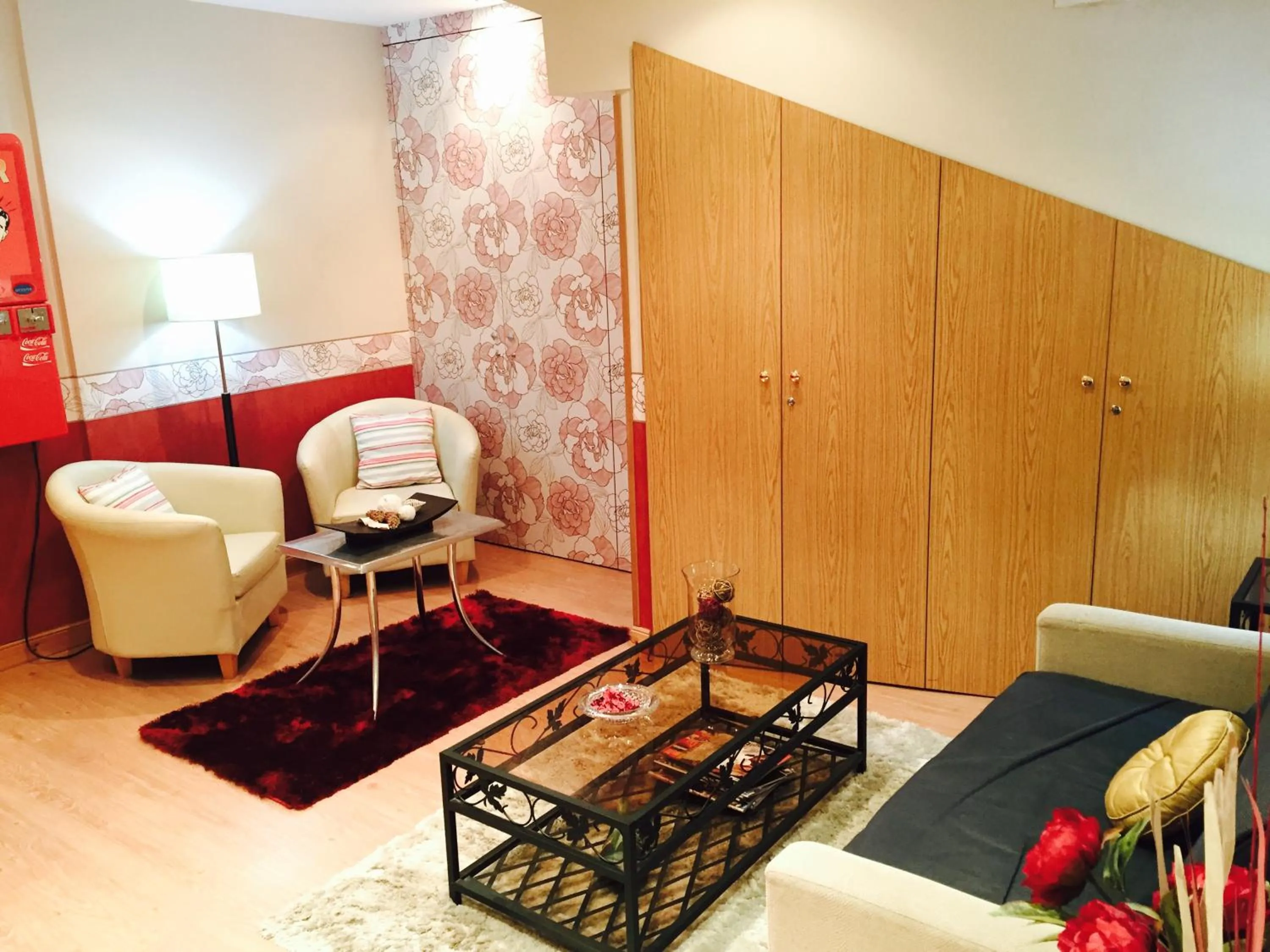 Living room in Hosteria Villa de Castro