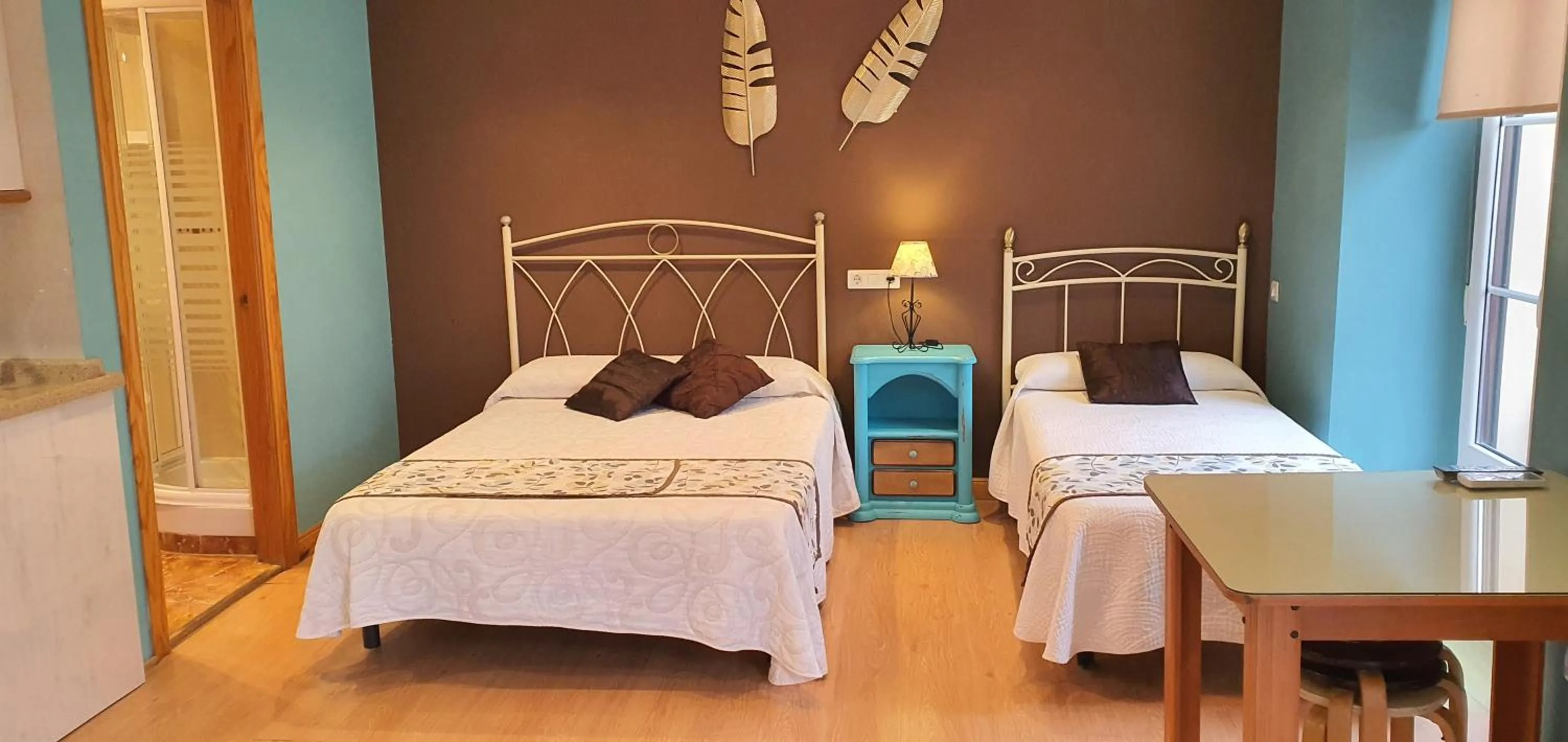 Photo of the whole room, Bed in Hosteria Villa de Castro