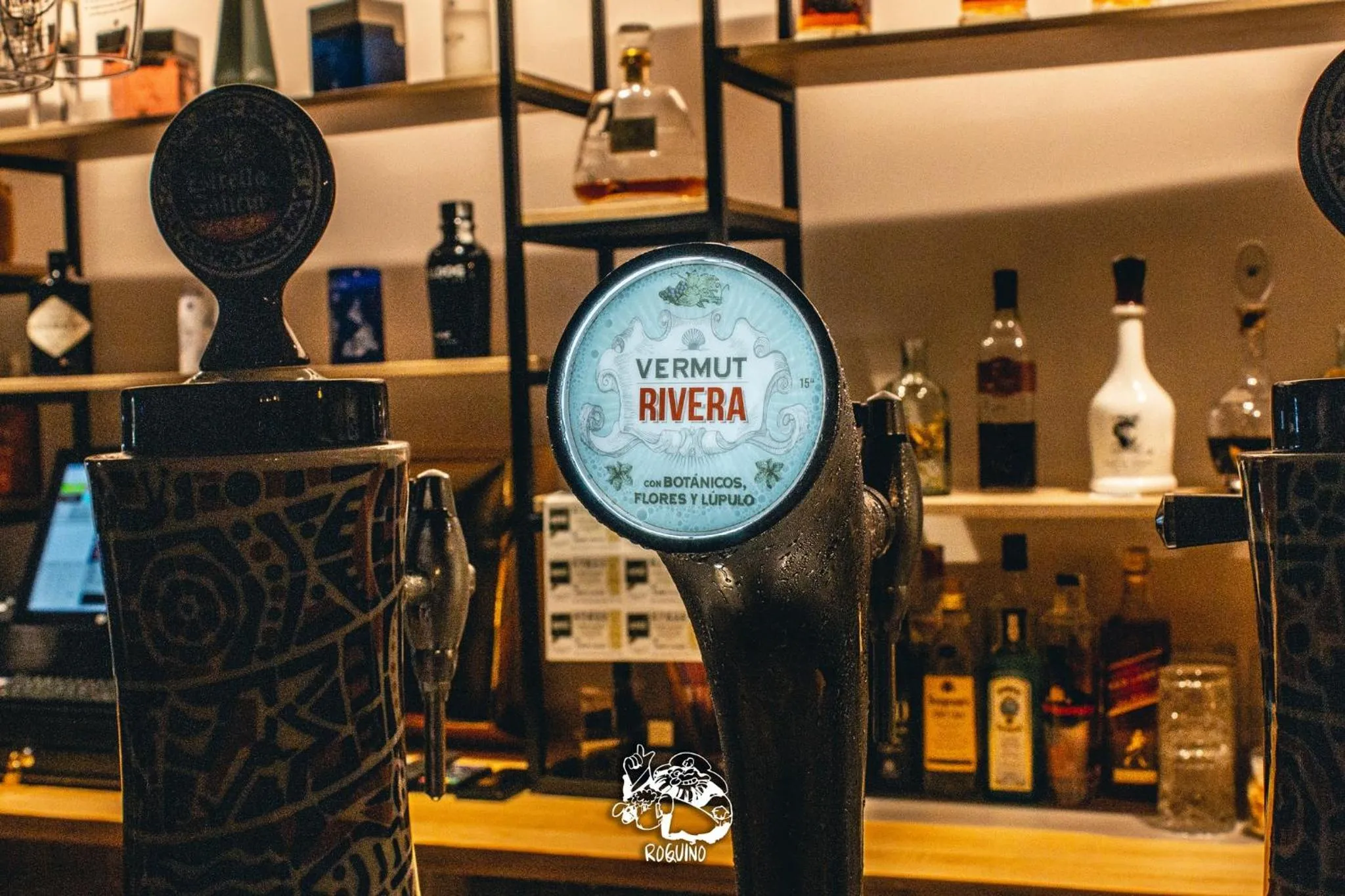 Lounge or bar in Hotel Roquiño