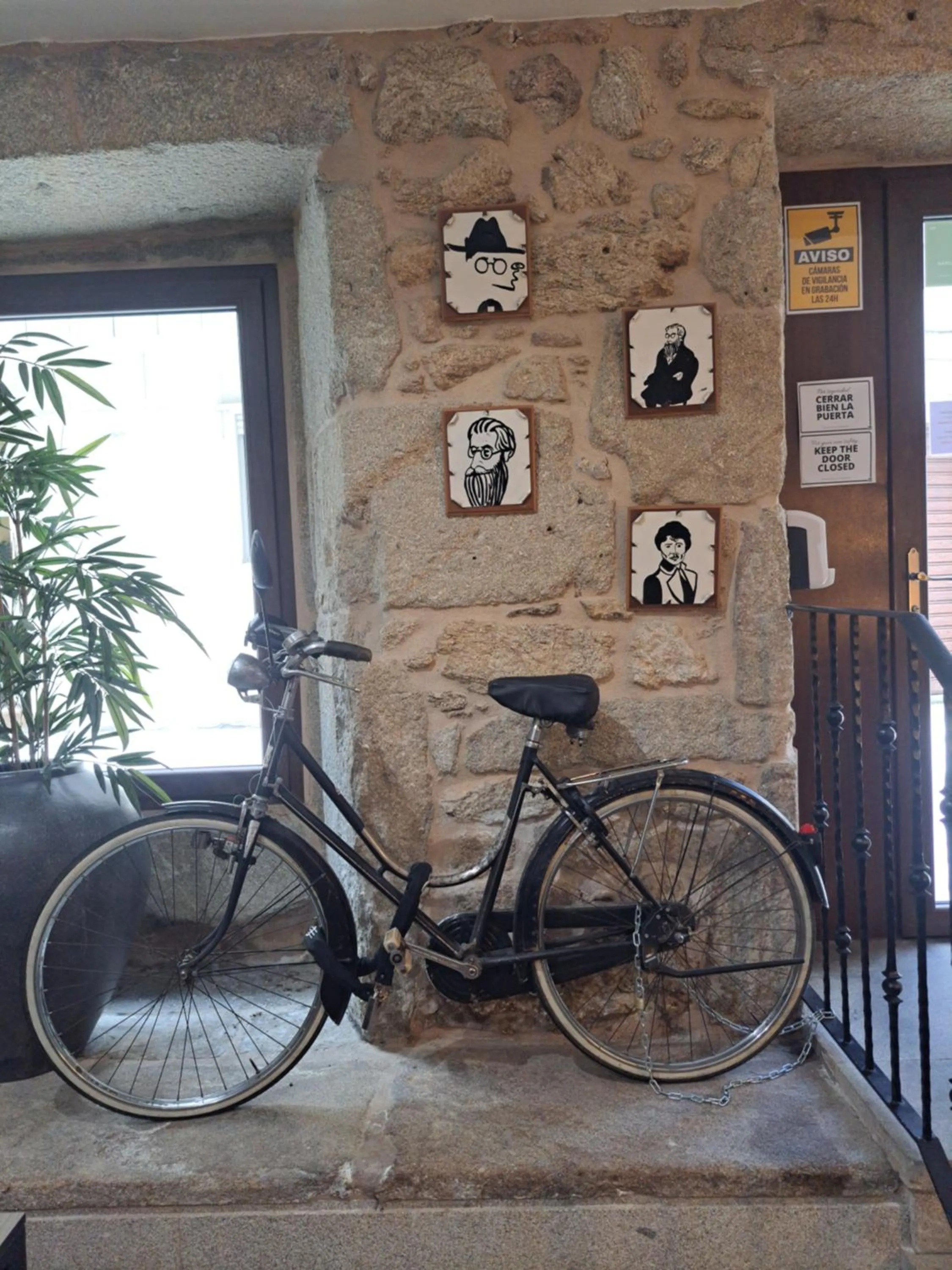 Decorative detail in Hotel Roquiño