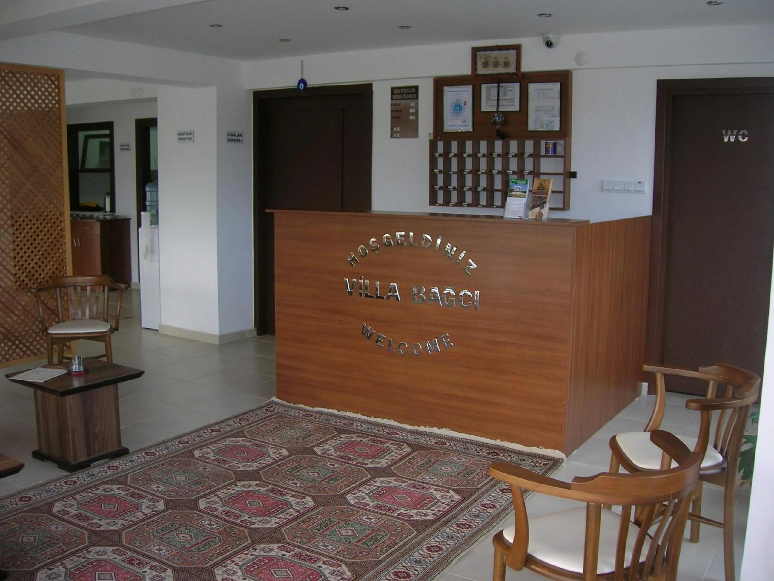 Lobby or reception in Villa Bagci Hotel