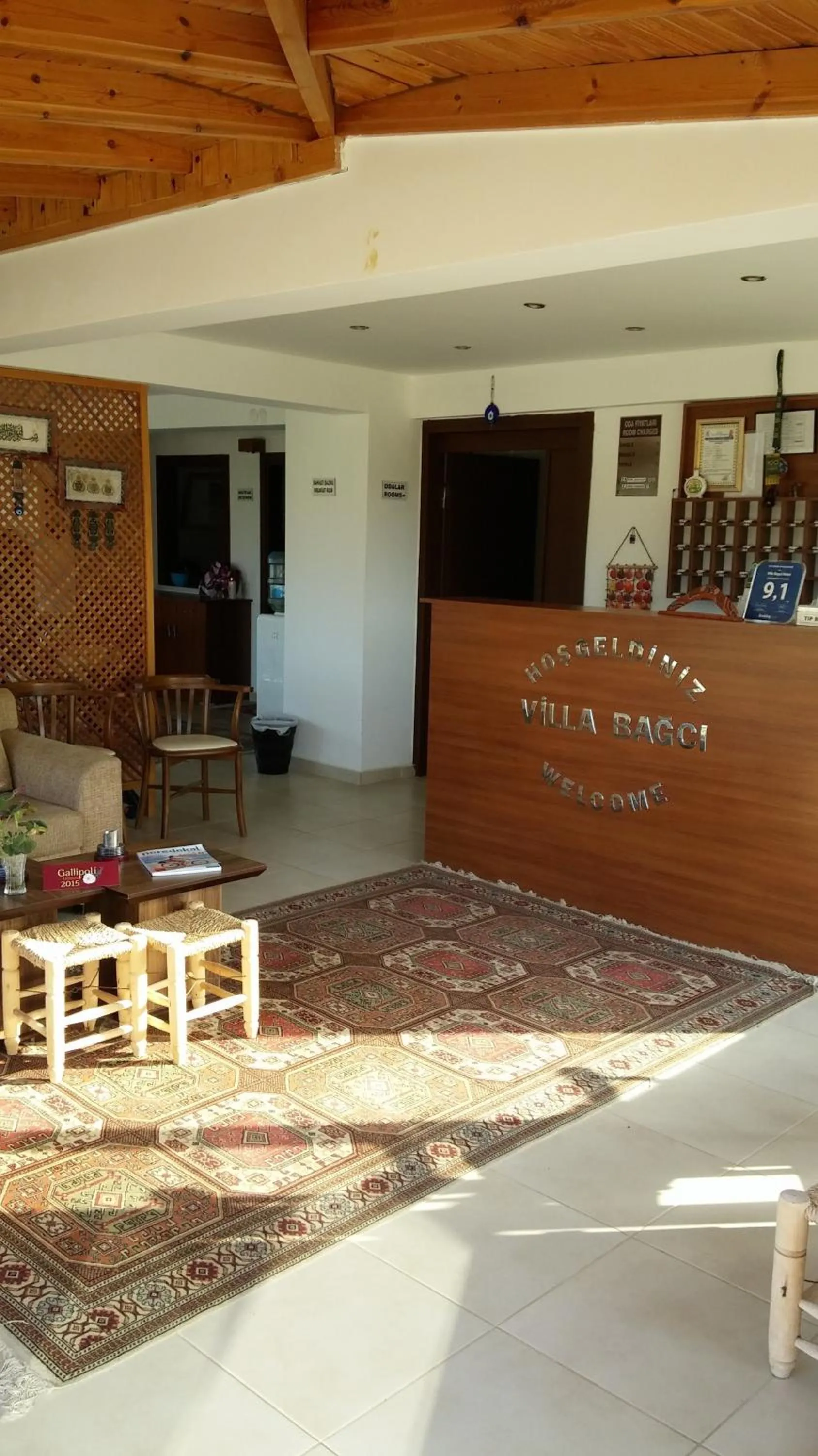 Lobby or reception in Villa Bagci Hotel
