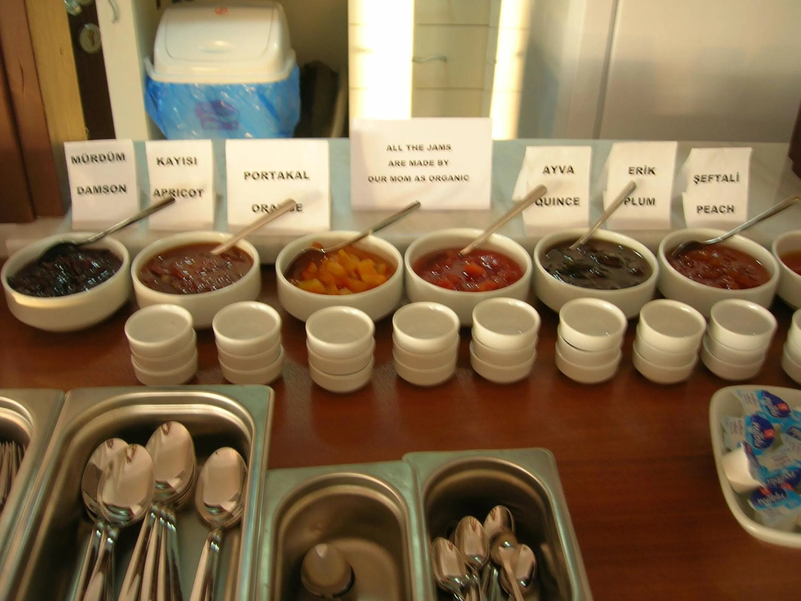 Food and drinks in Villa Bagci Hotel