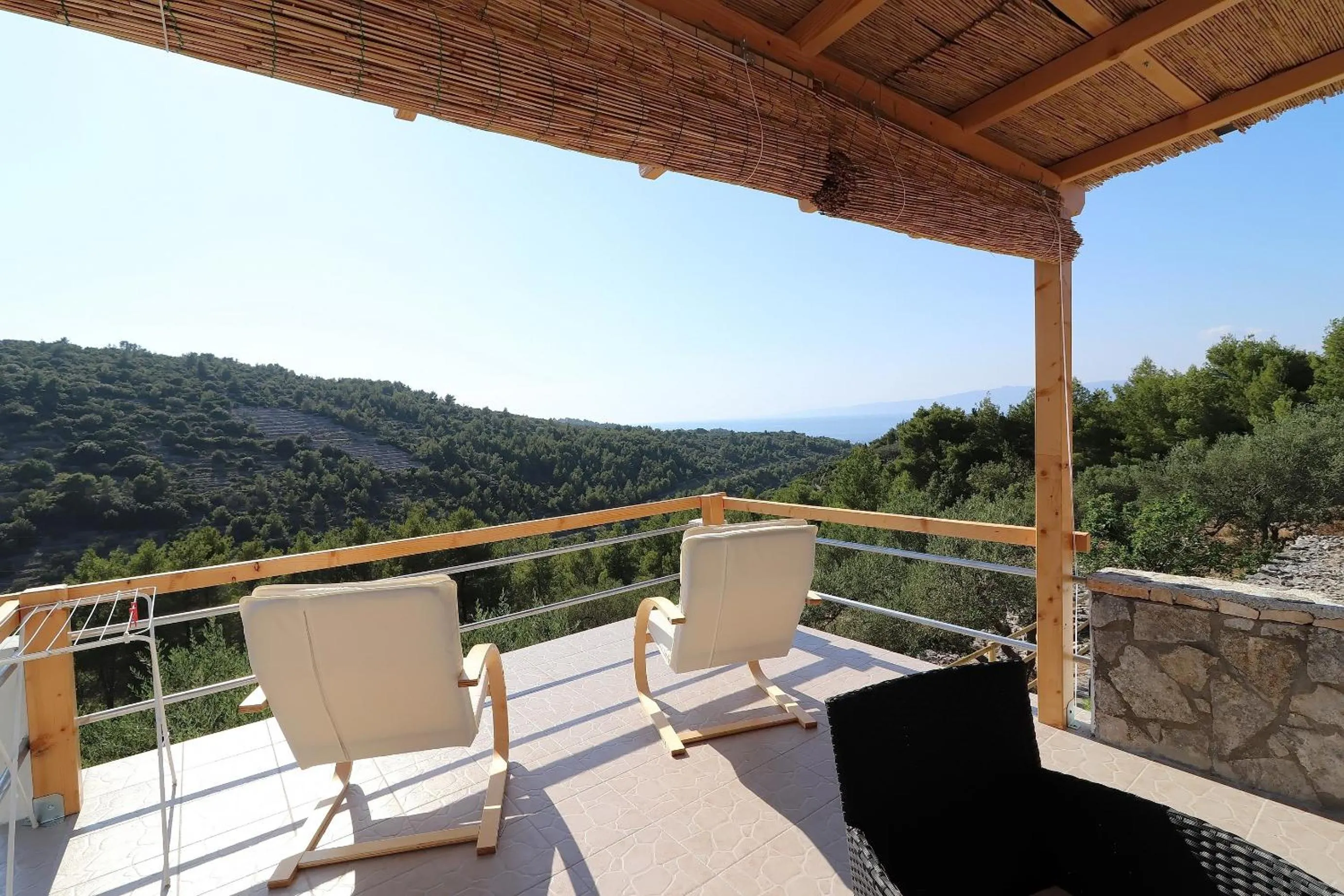 Balcony/Terrace in Greenside Cottage Lumi