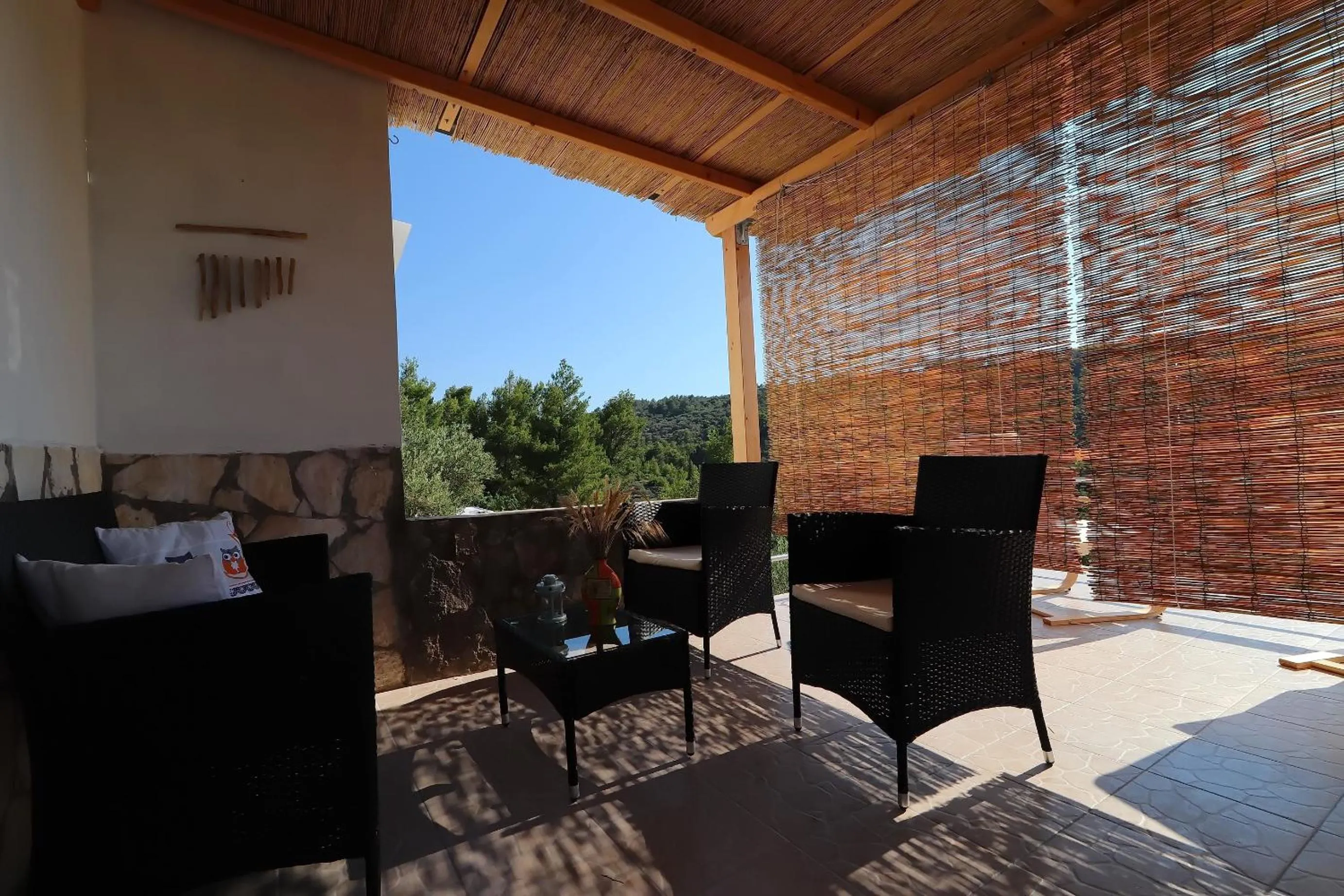 Balcony/Terrace in Greenside Cottage Lumi