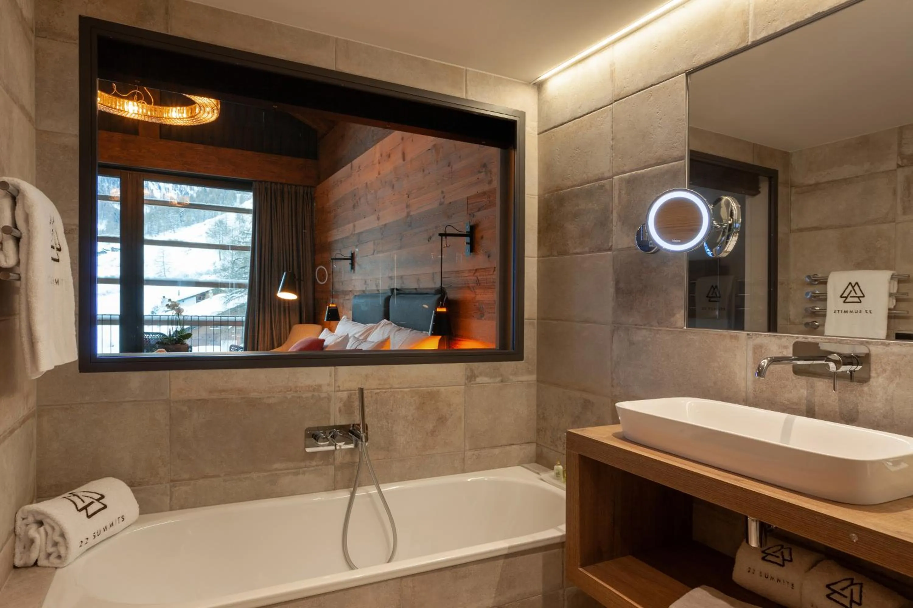 Bathroom in 22 Summits Boutique Hotel