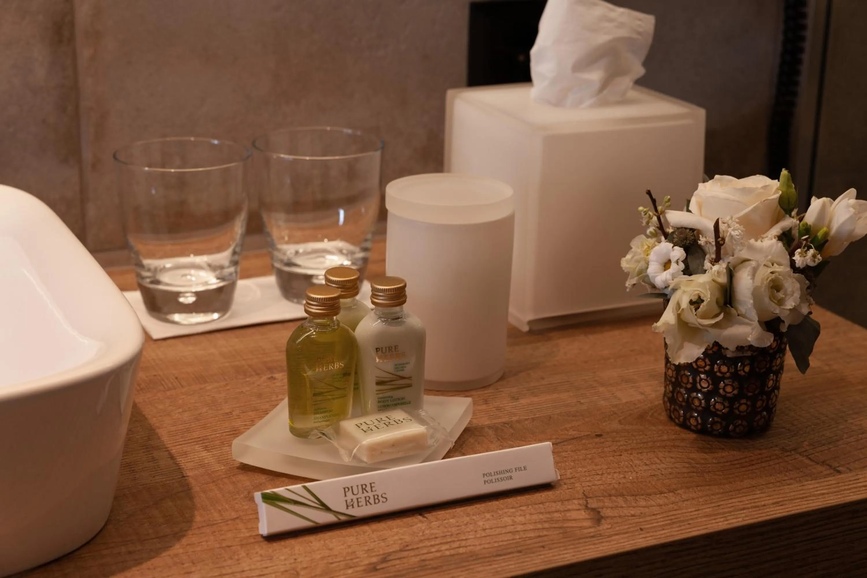 Decorative detail in 22 Summits Boutique Hotel