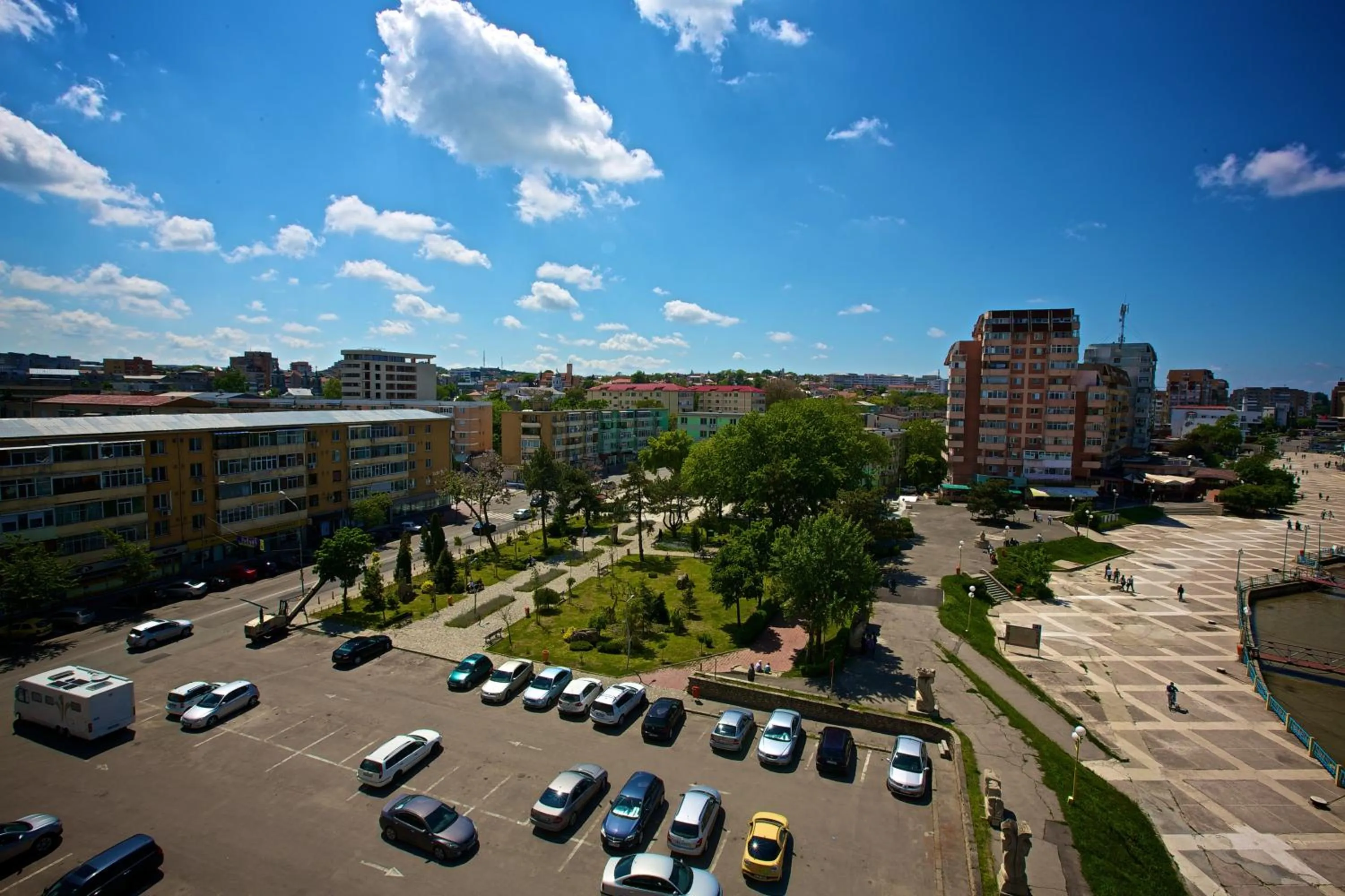 Bird's eye view in Hotel Delta 4