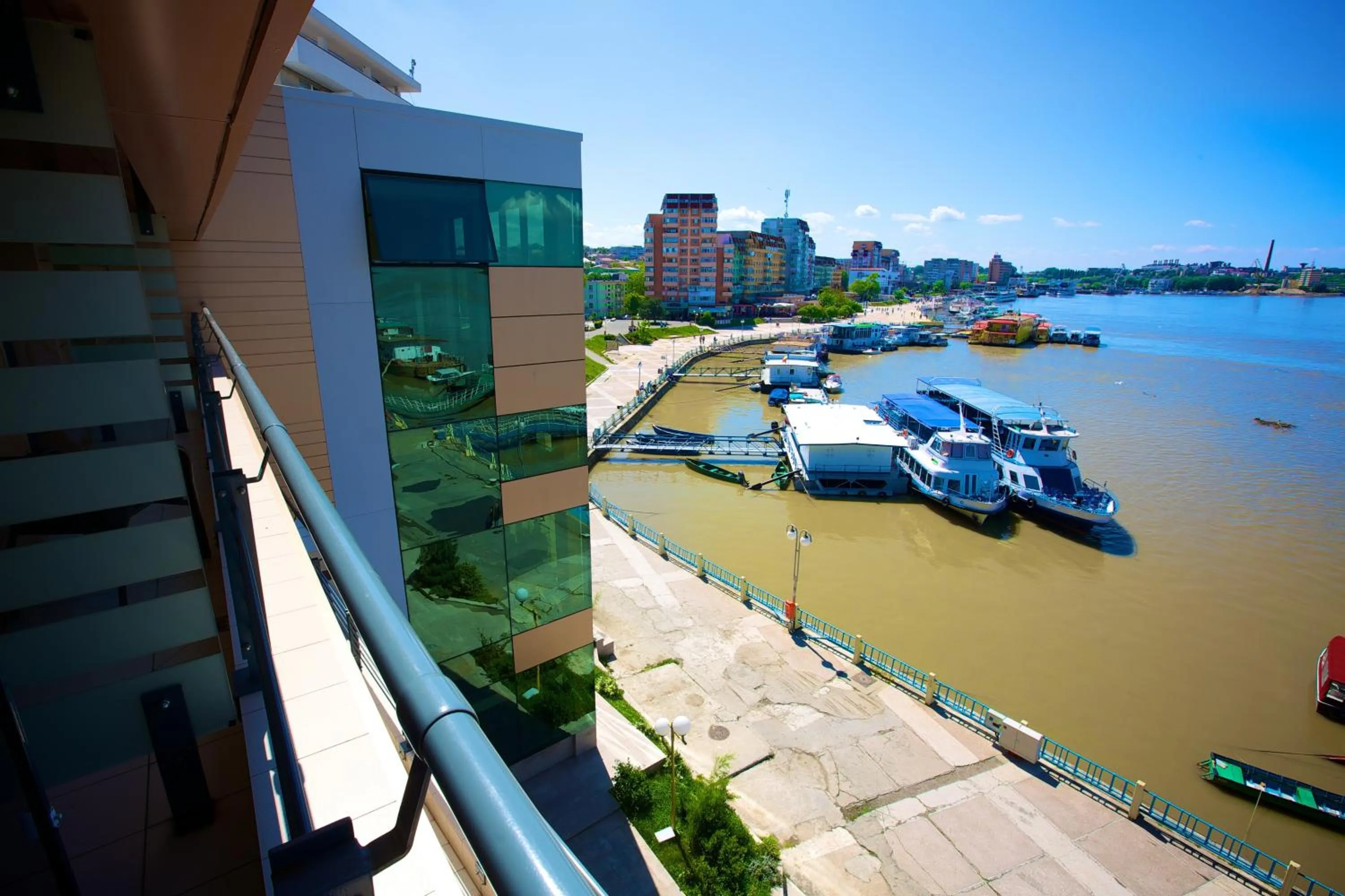 Bird's eye view in Hotel Delta 4