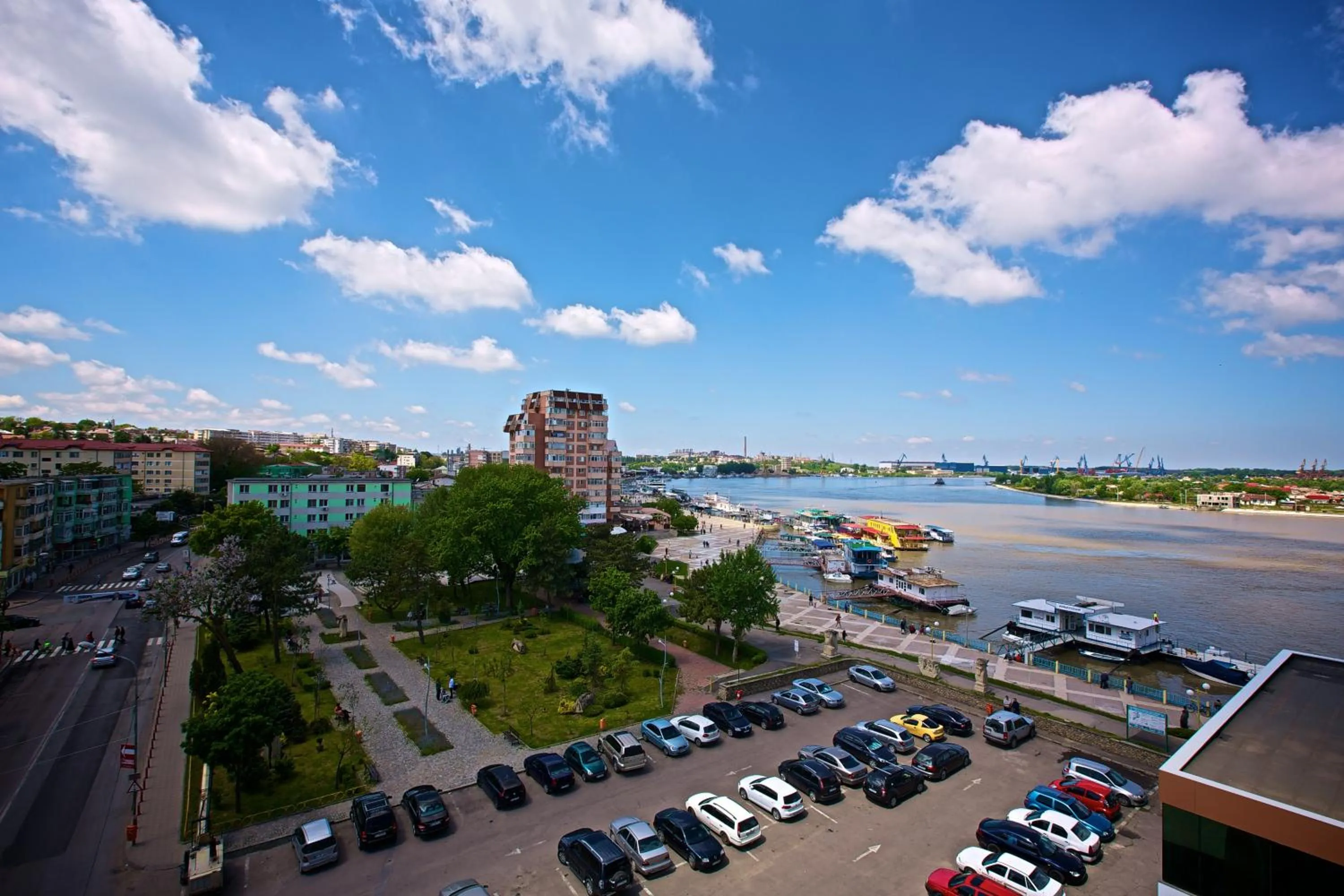 Bird's eye view in Hotel Delta 4