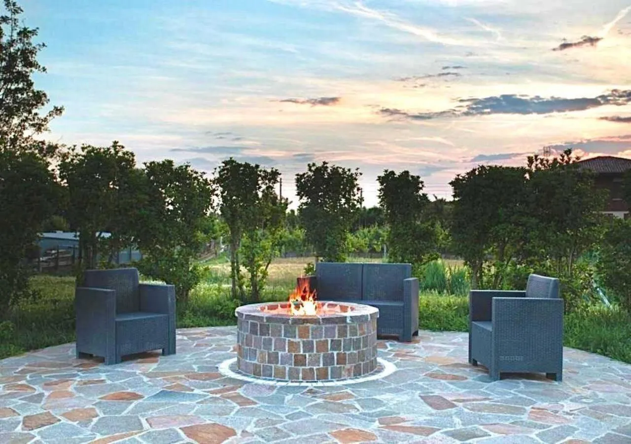 Patio in Country House Campofiore