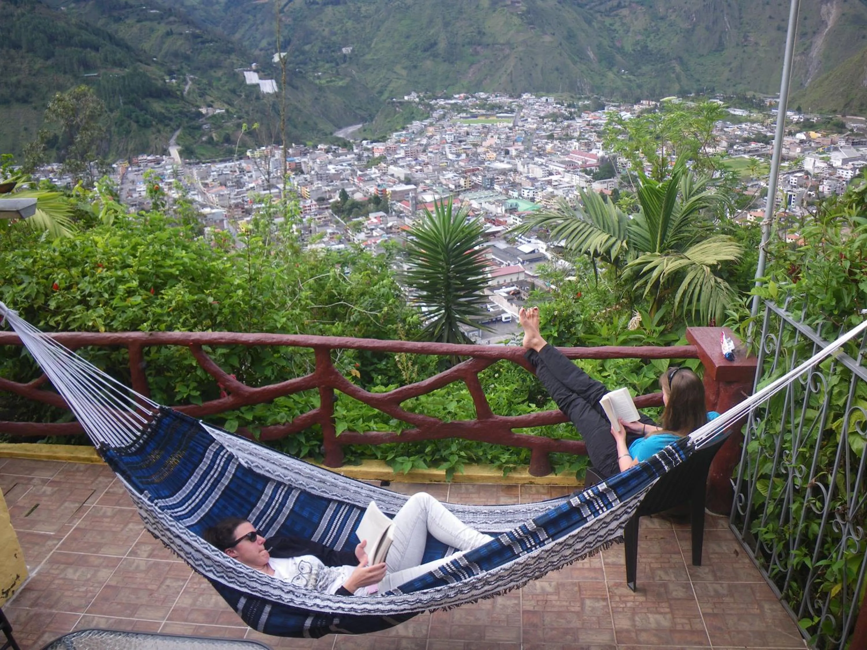 Balcony/Terrace in La Casa Amarilla